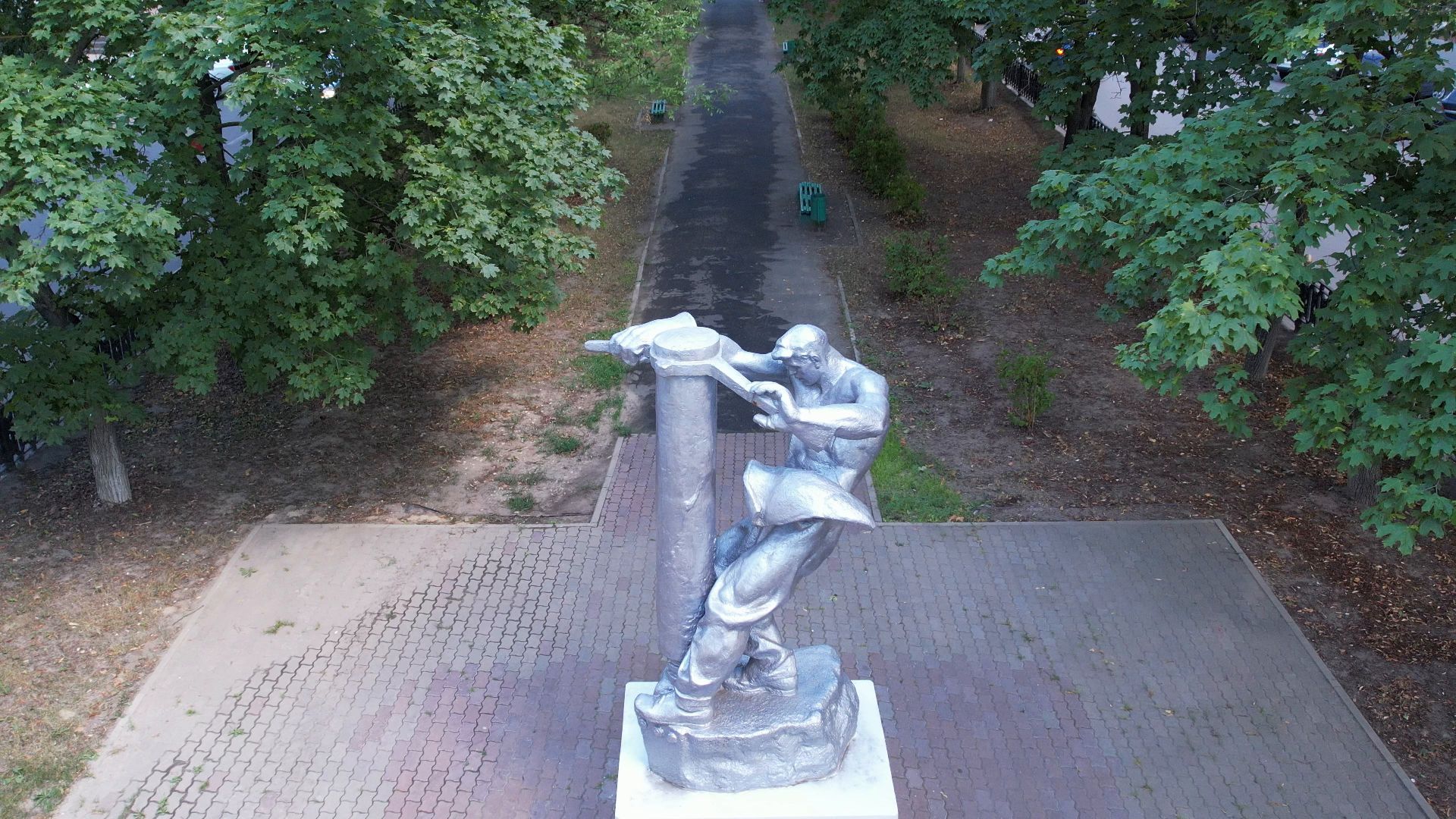 видео с коптера,