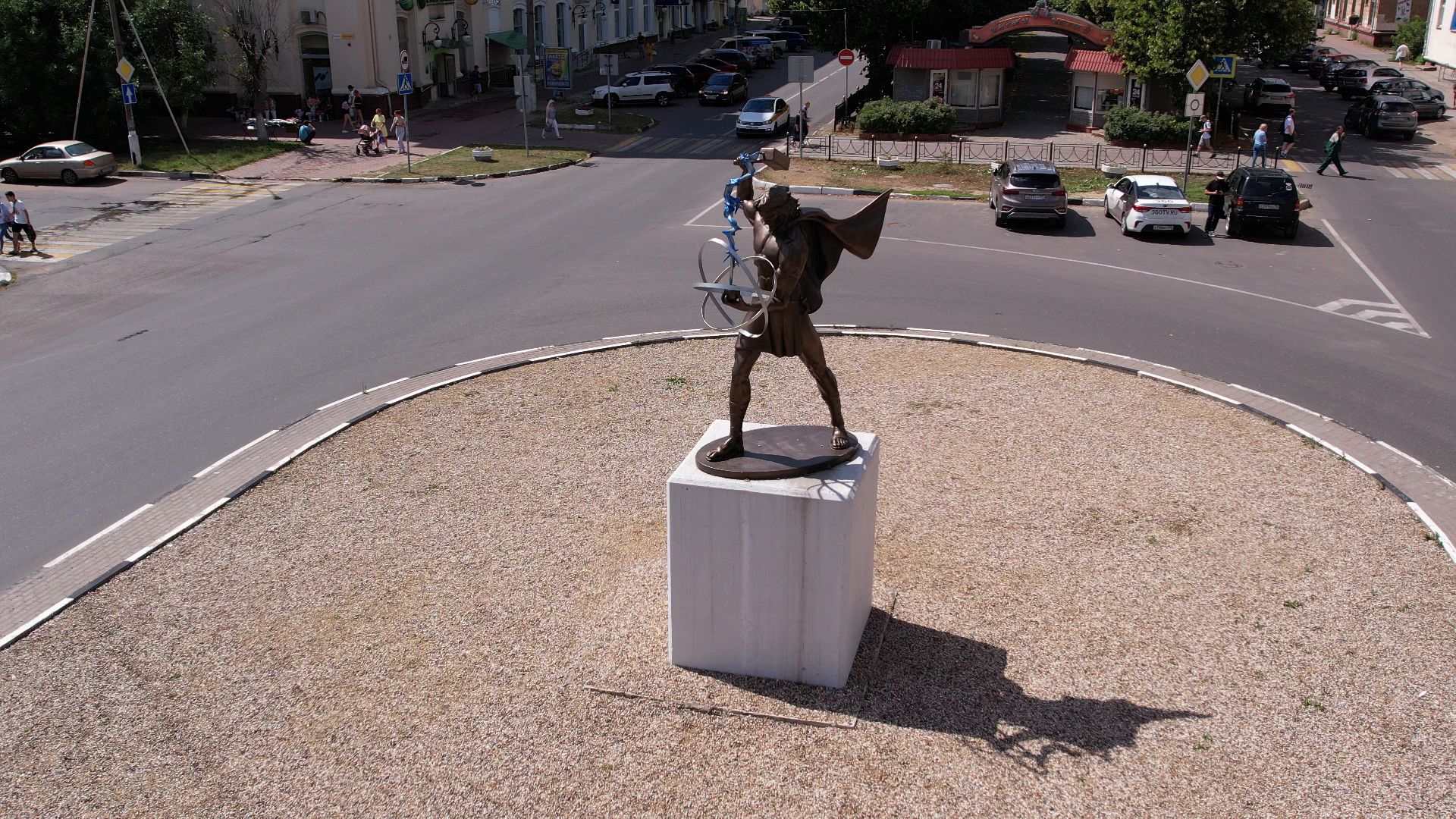 видео с коптера,