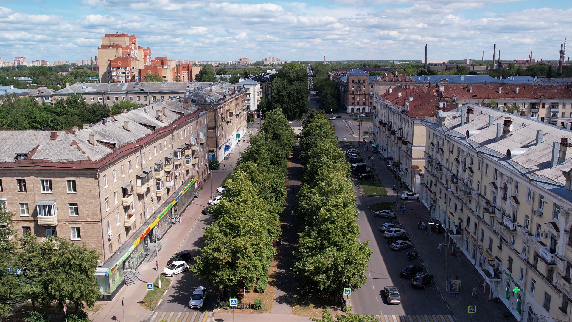 видео с коптера,