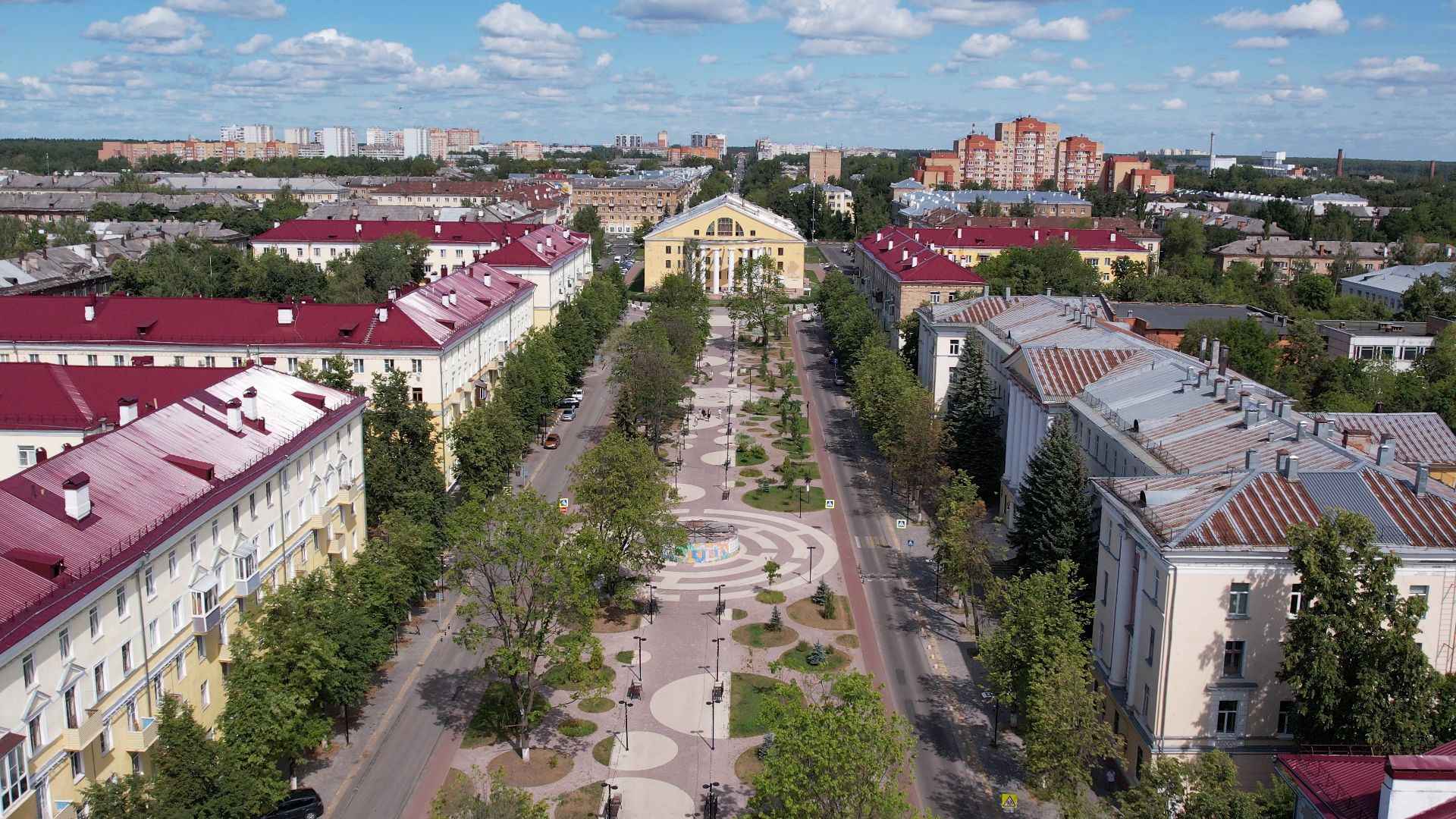 видео с коптера,