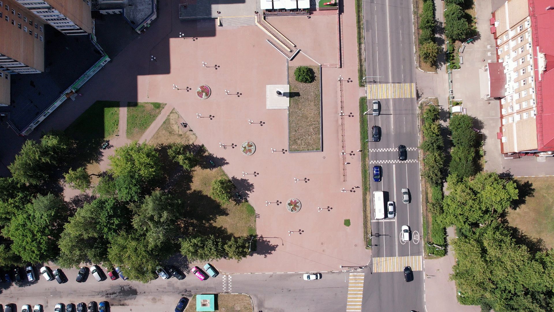 видео с коптера,