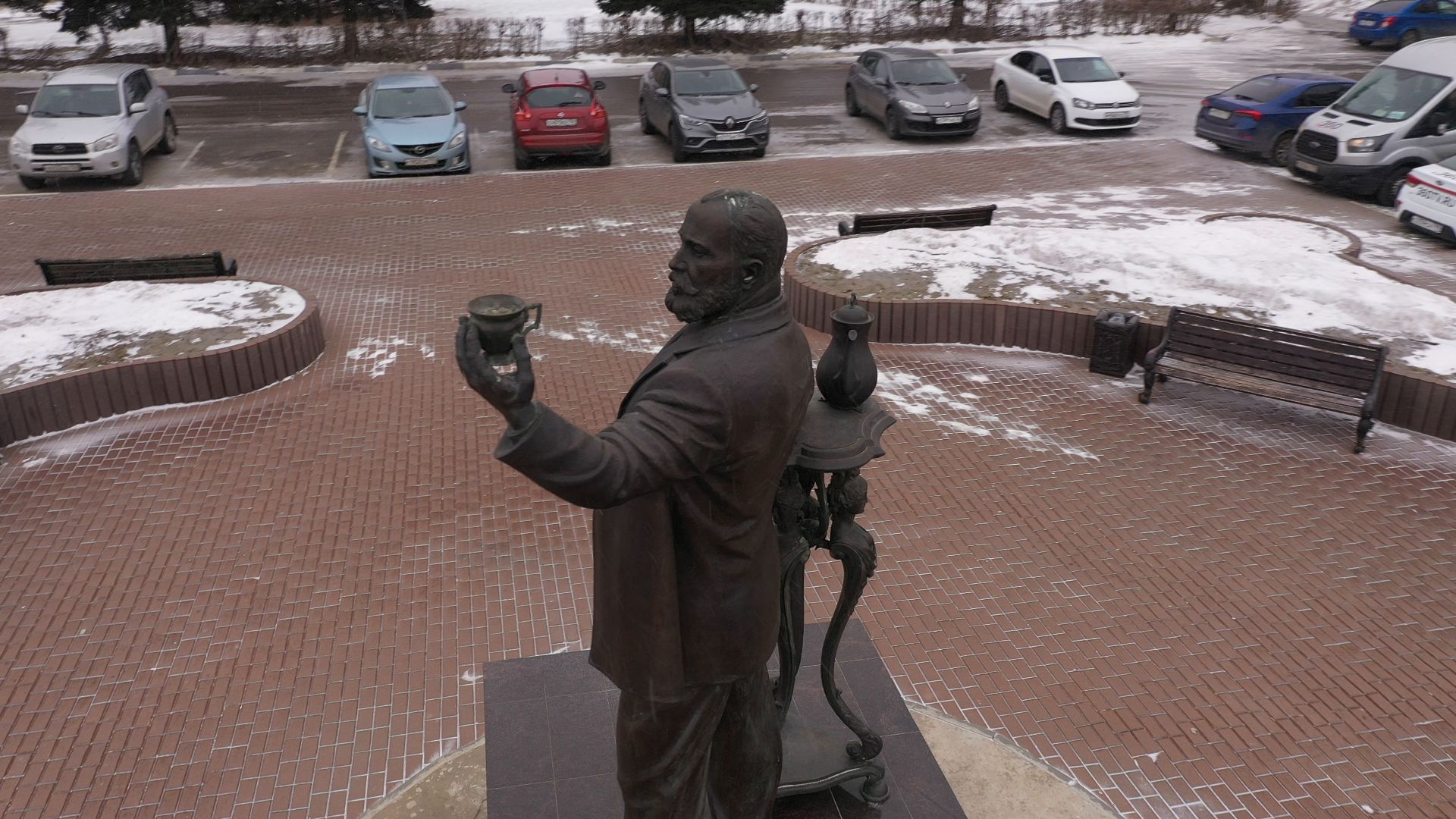 видео с коптера, ликино-дулево, промышленность,