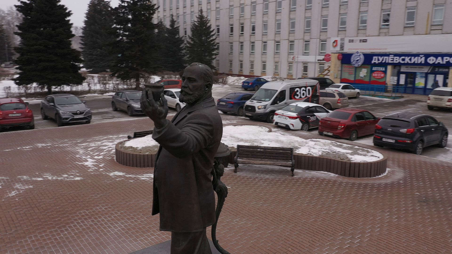 видео с коптера, ликино-дулево, промышленность,