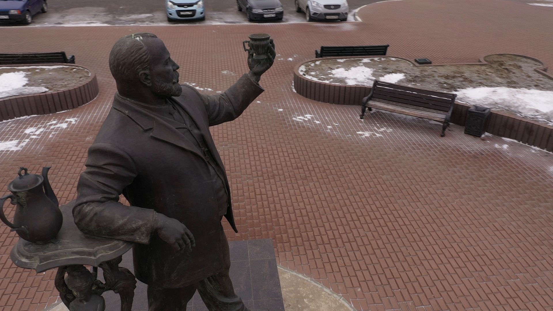 видео с коптера, ликино-дулево, промышленность,