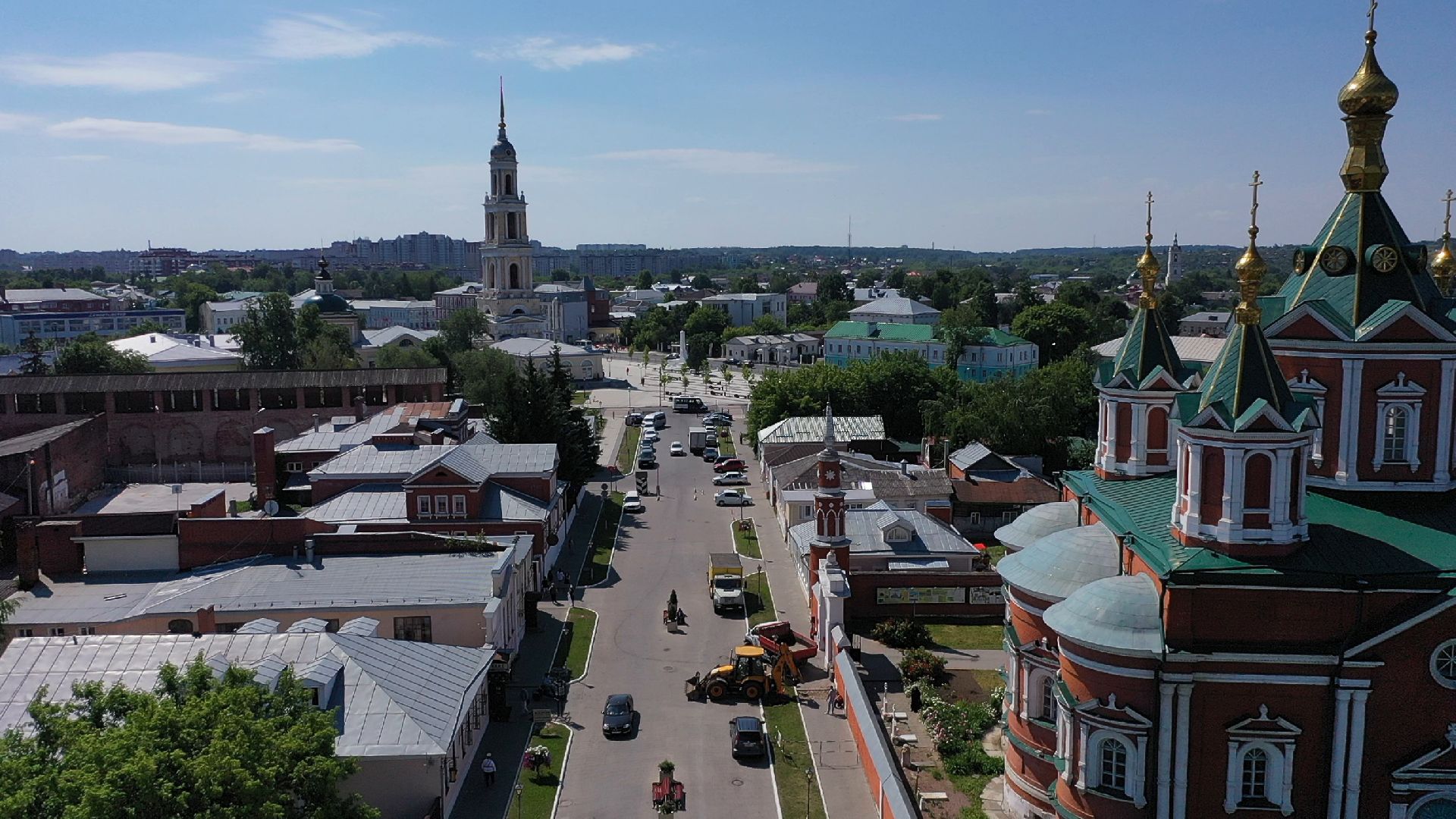 видео с коптера,