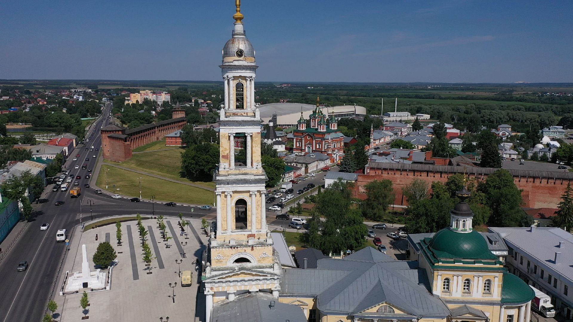 видео с коптера,