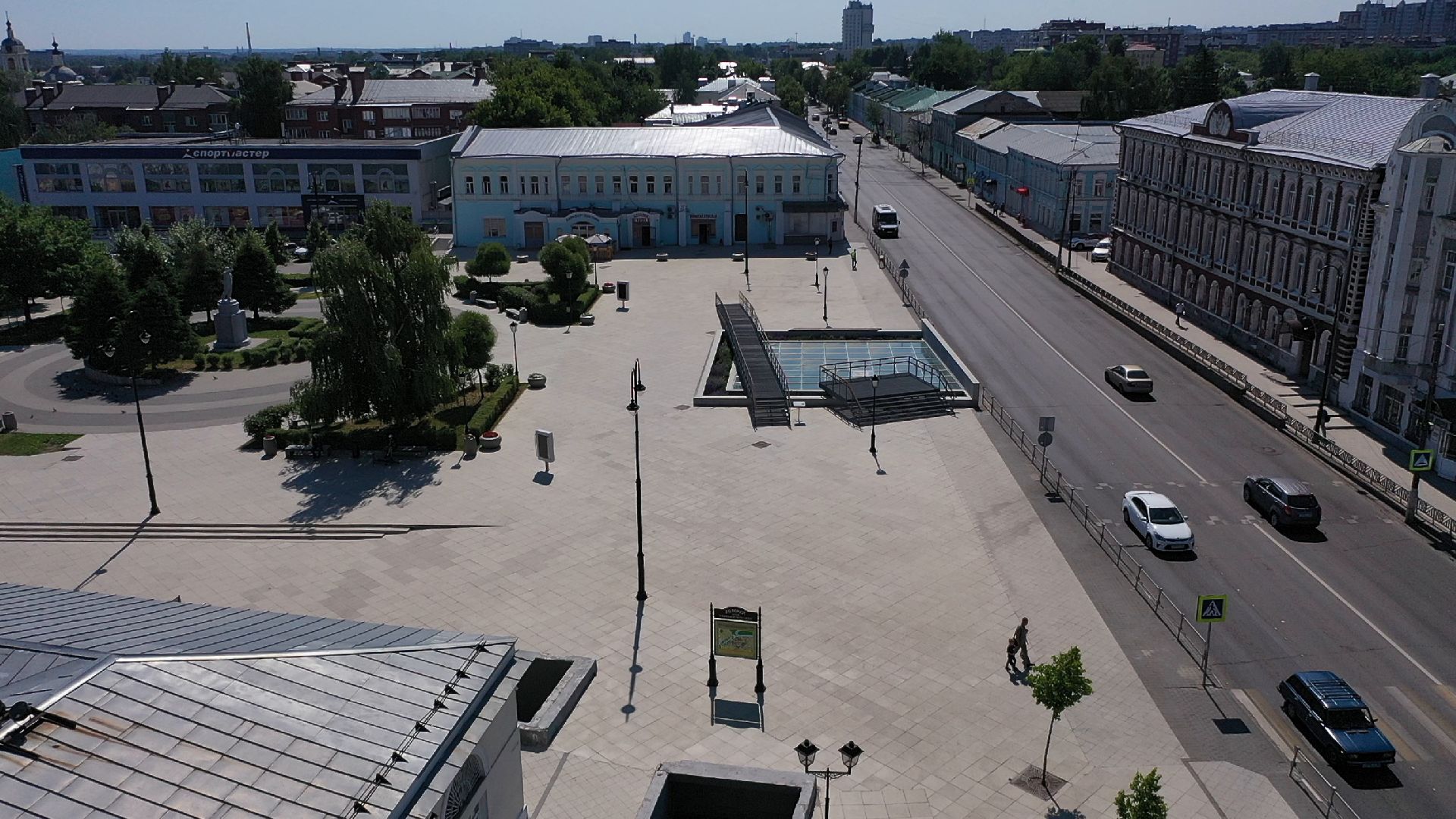 видео с коптера,