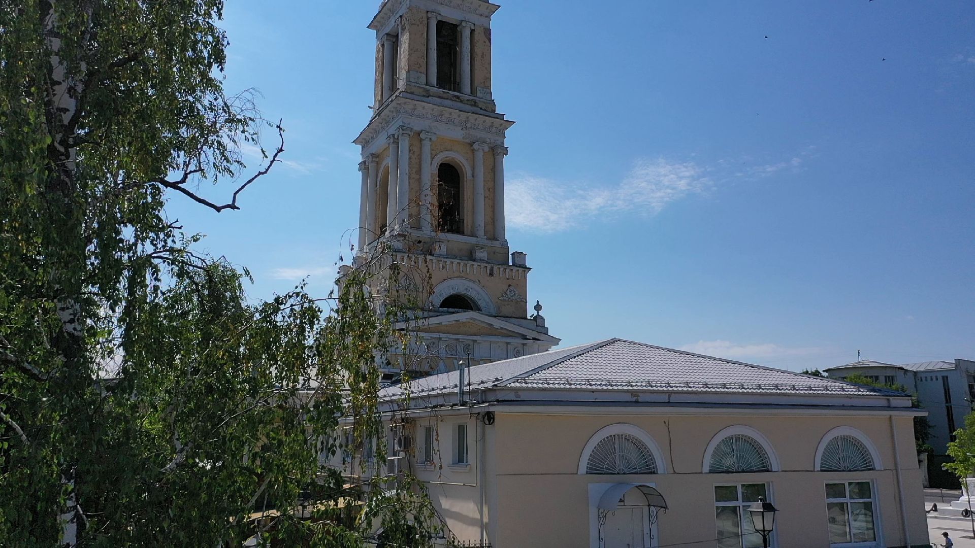 видео с коптера,