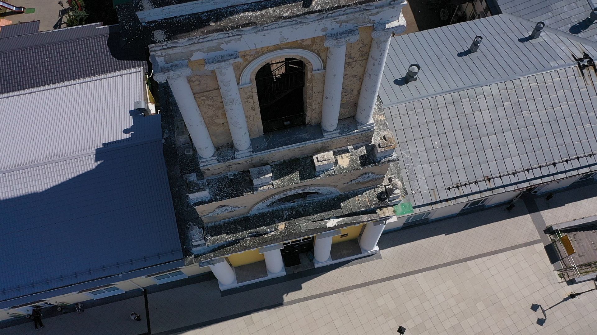 видео с коптера,