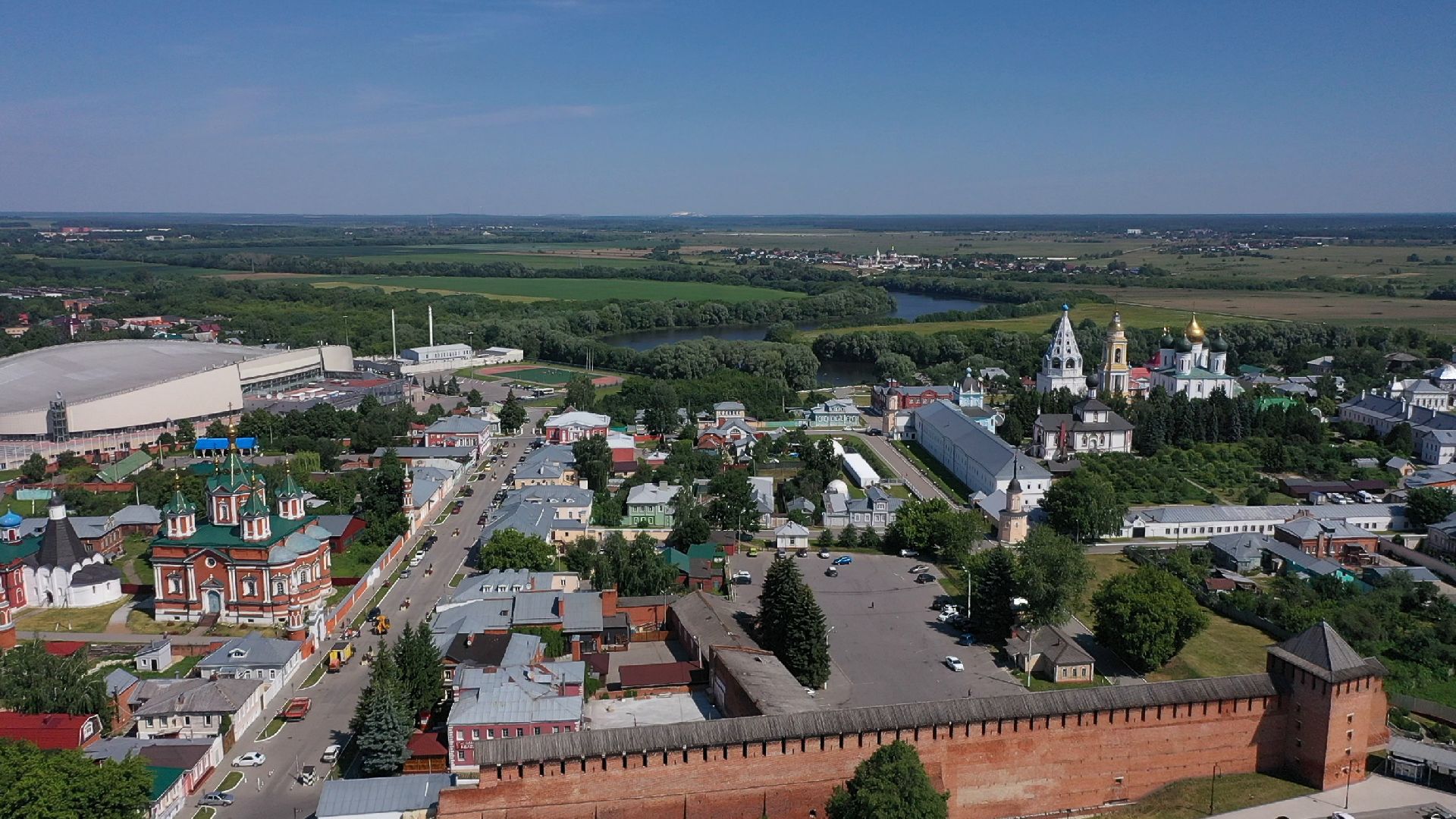 видео с коптера,