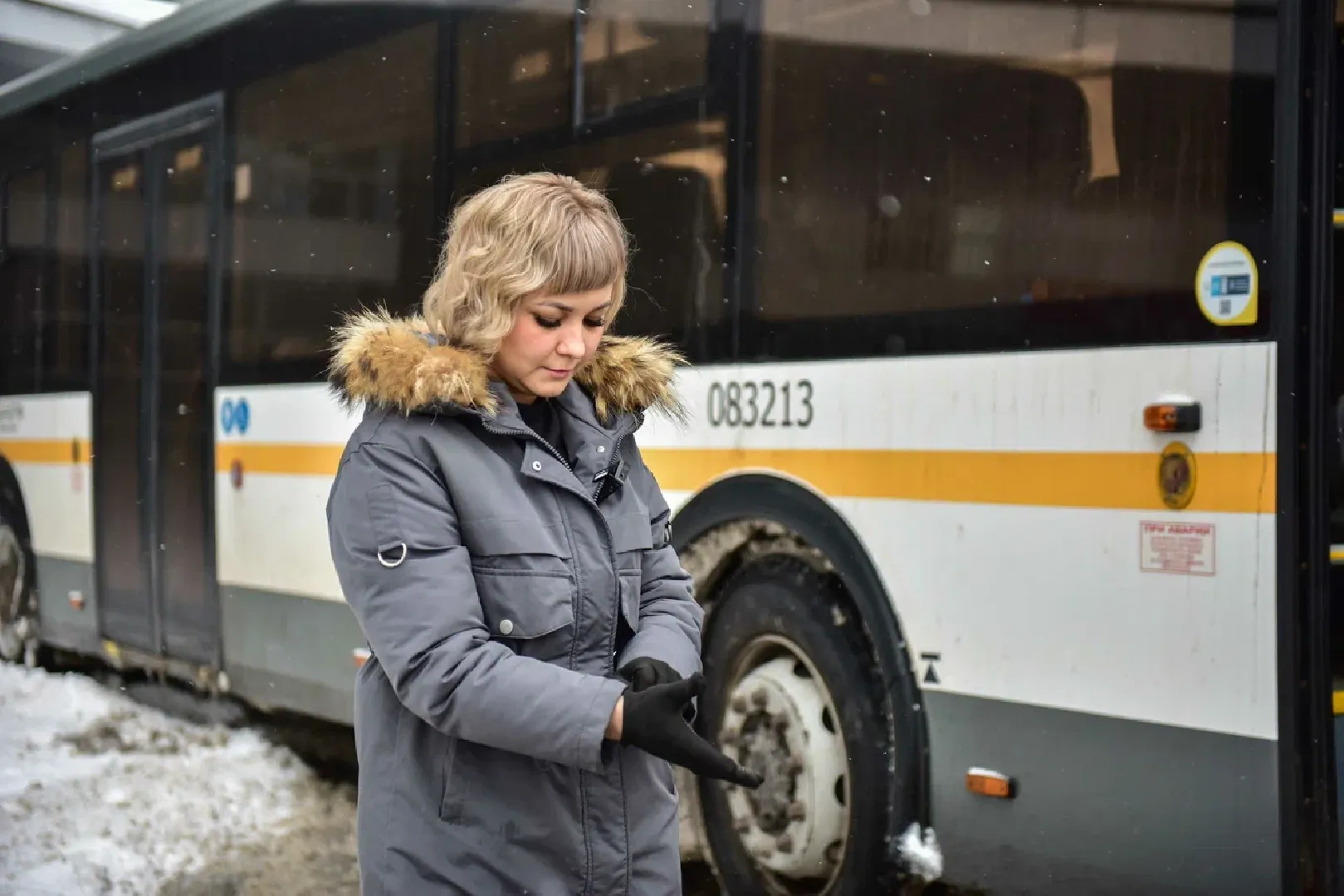 химки, автобус, транспорт, водитель, женщина-водитель, транспортная компания, мострансавто,