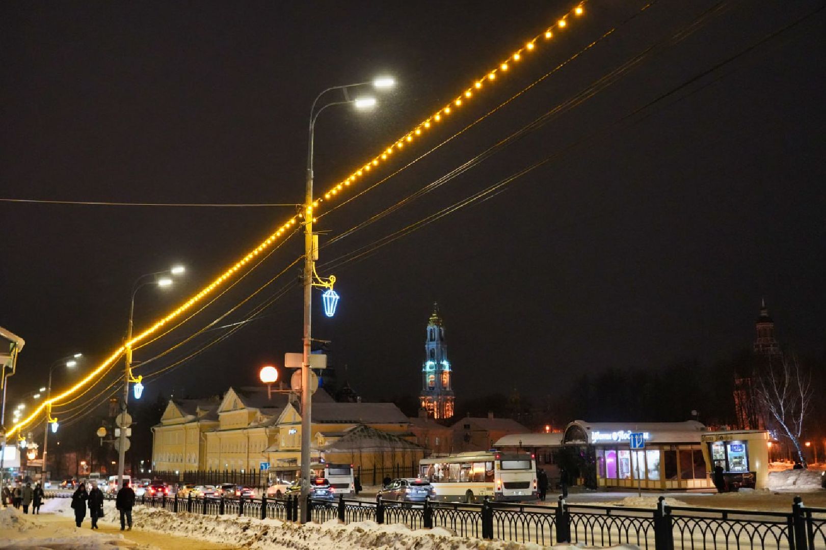 Сергиево-Посадский городской округ, Сергиев Посад, Освещение, Жители, Город, Уличное освещение, Фонари,