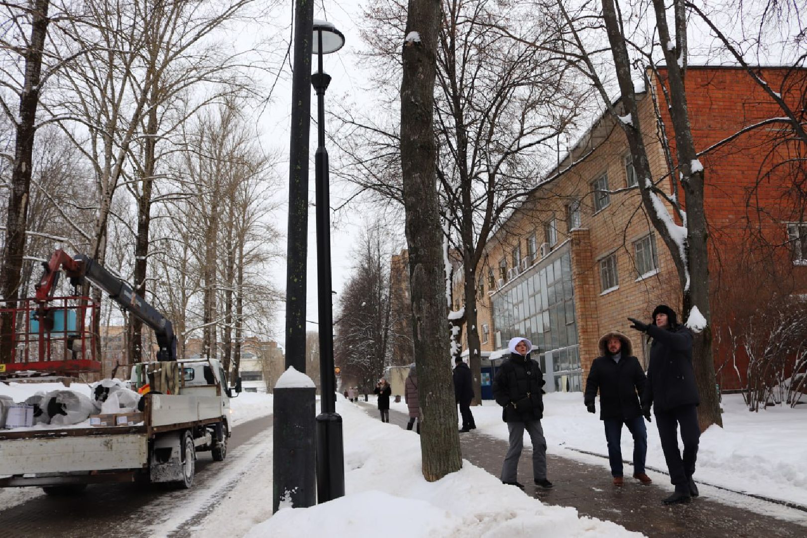 пущино, благоустойство, уборка снега,
