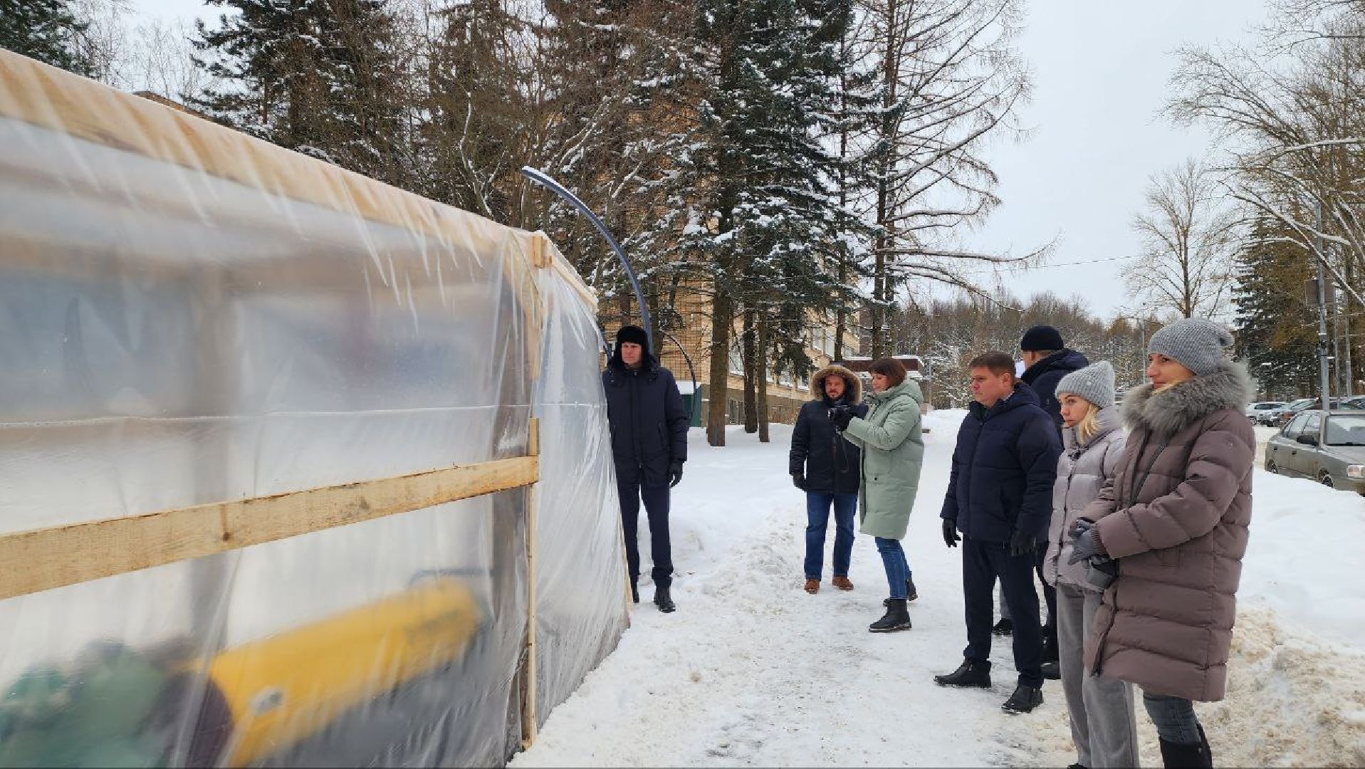 пущино, благоустойство, уборка снега,