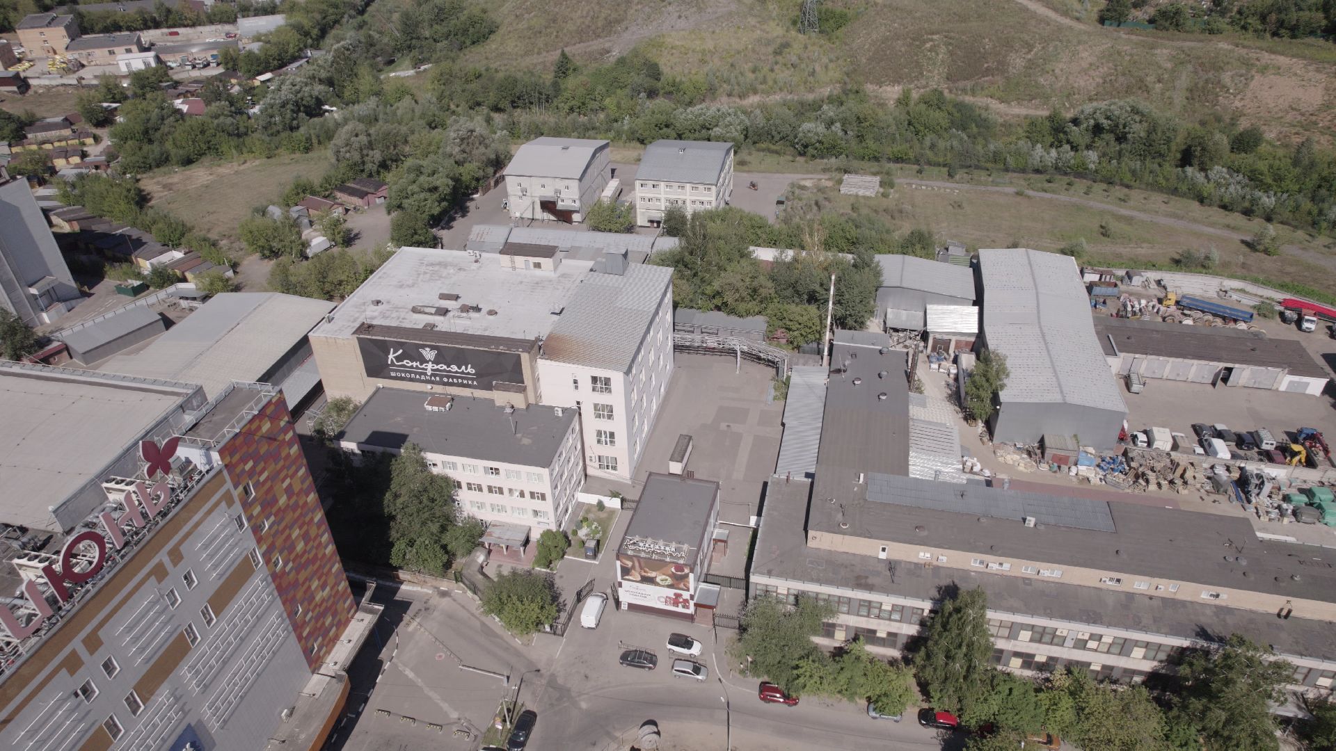 видео с коптера,