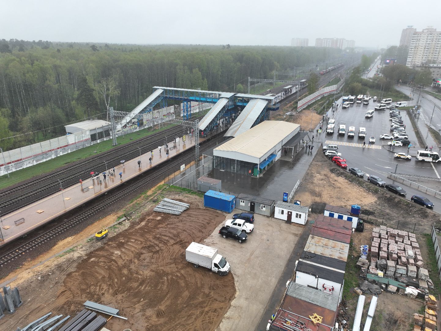 видео с коптера,