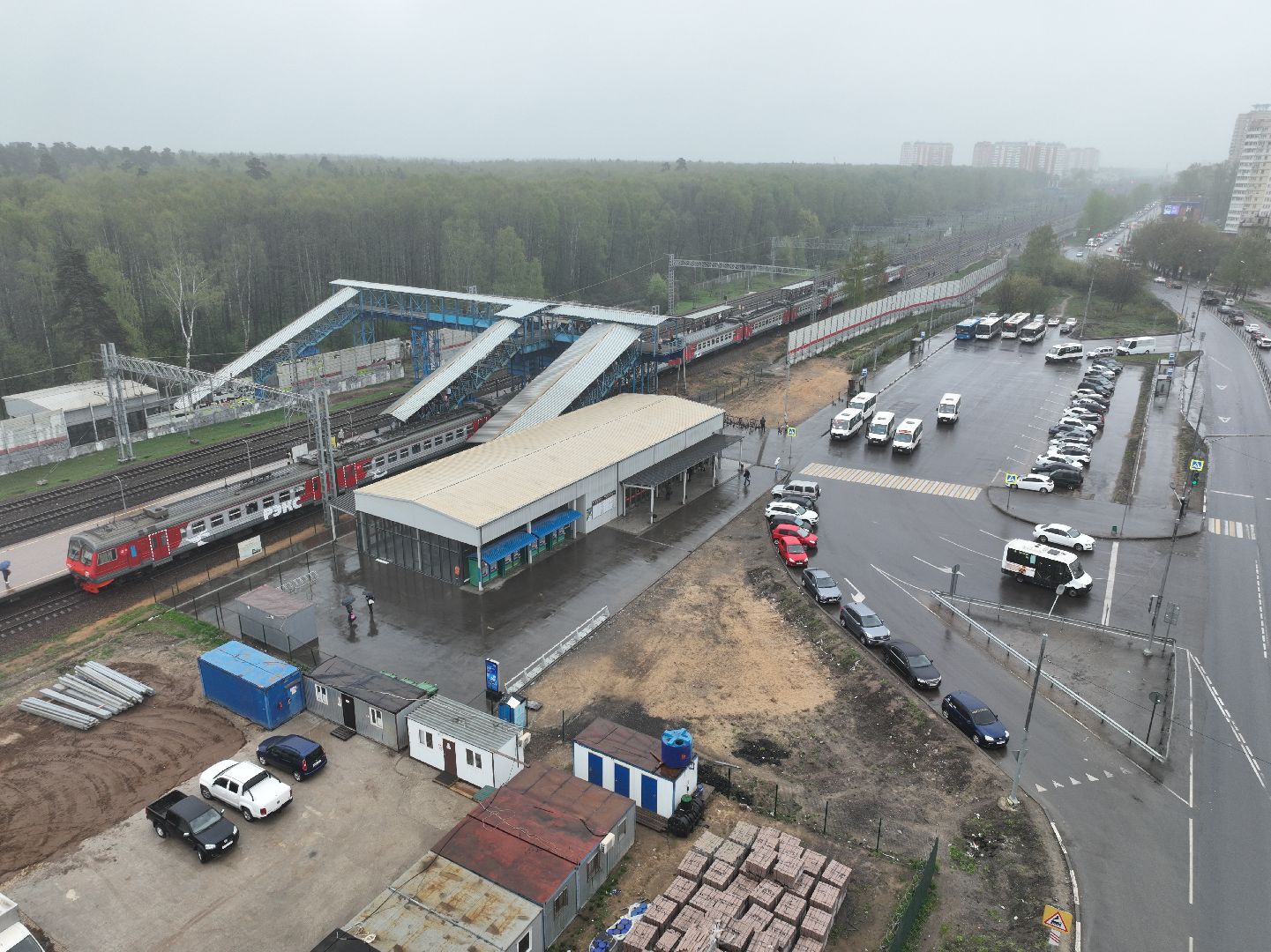 видео с коптера,