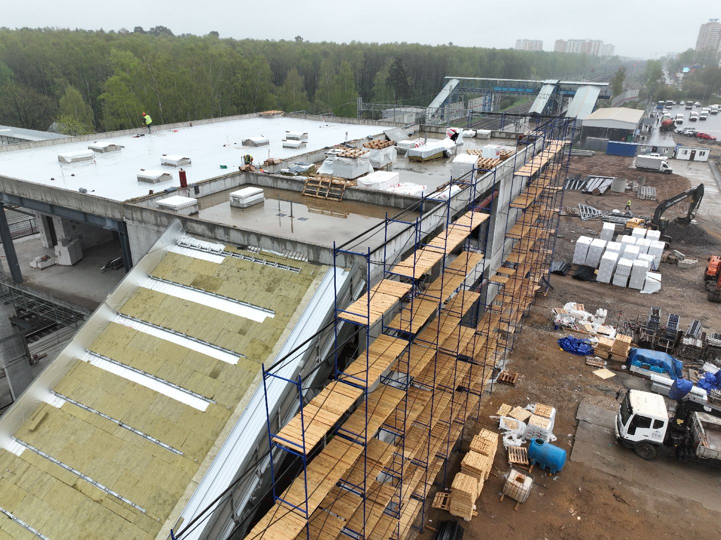 видео с коптера,