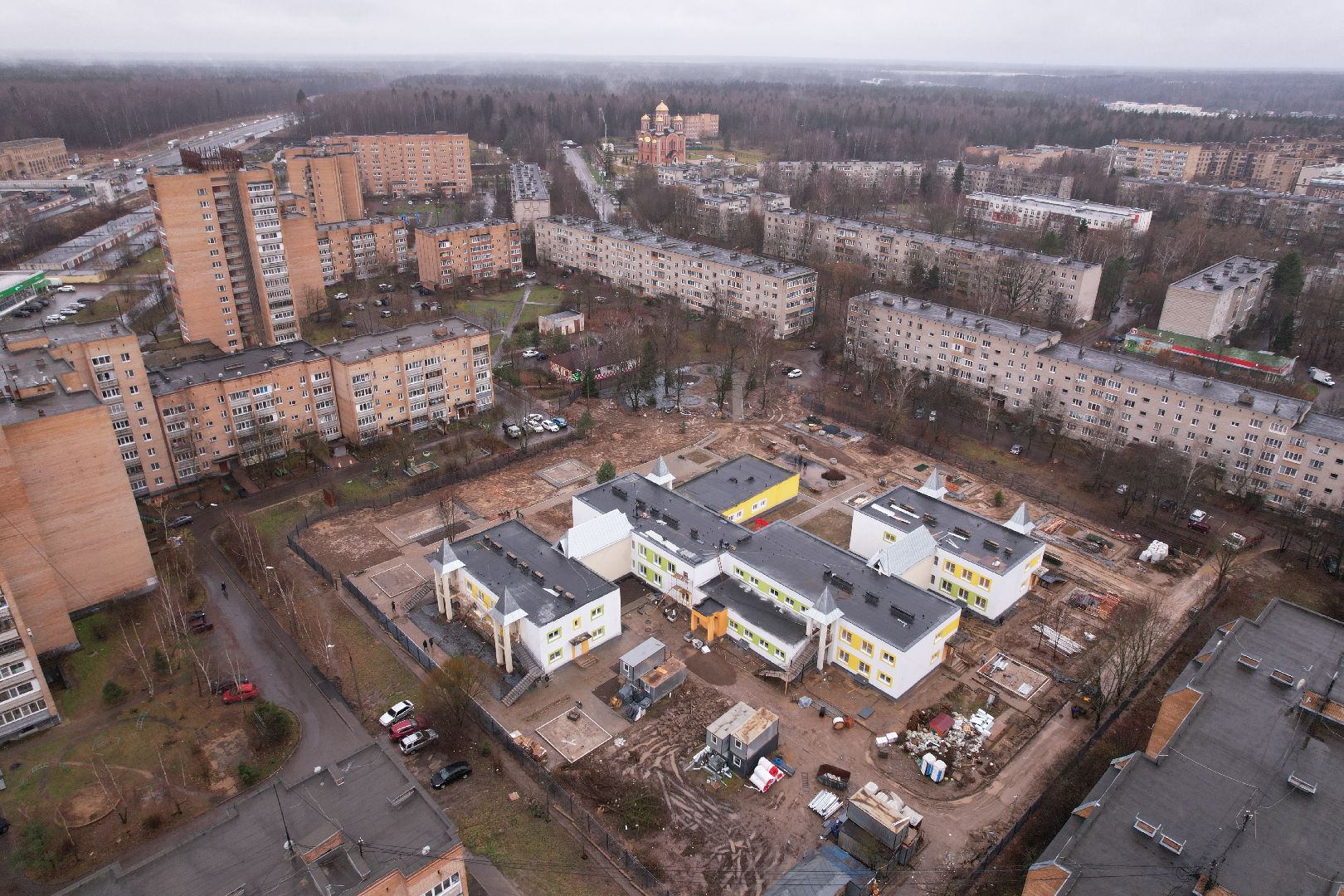 видео с коптера,