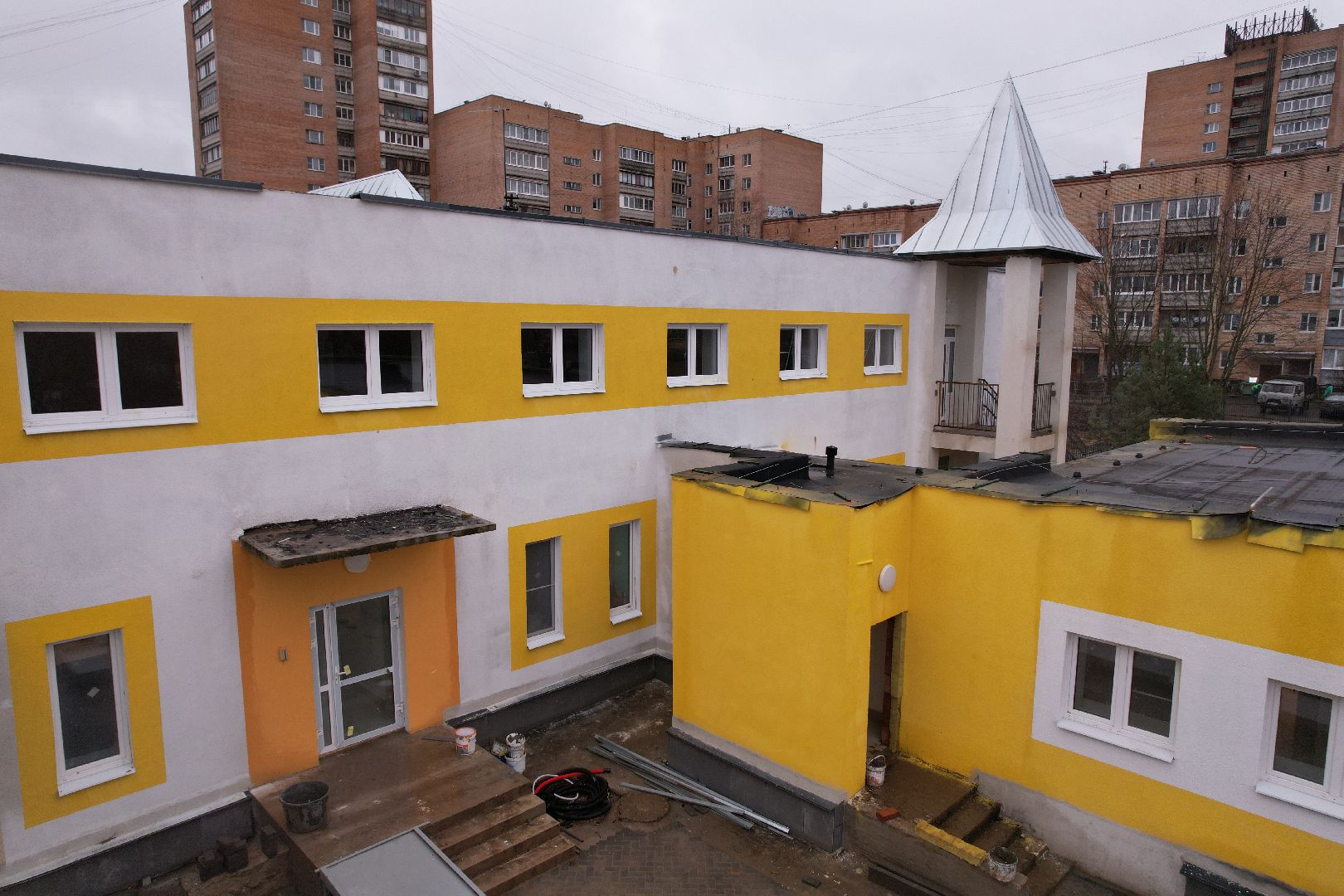 видео с коптера,