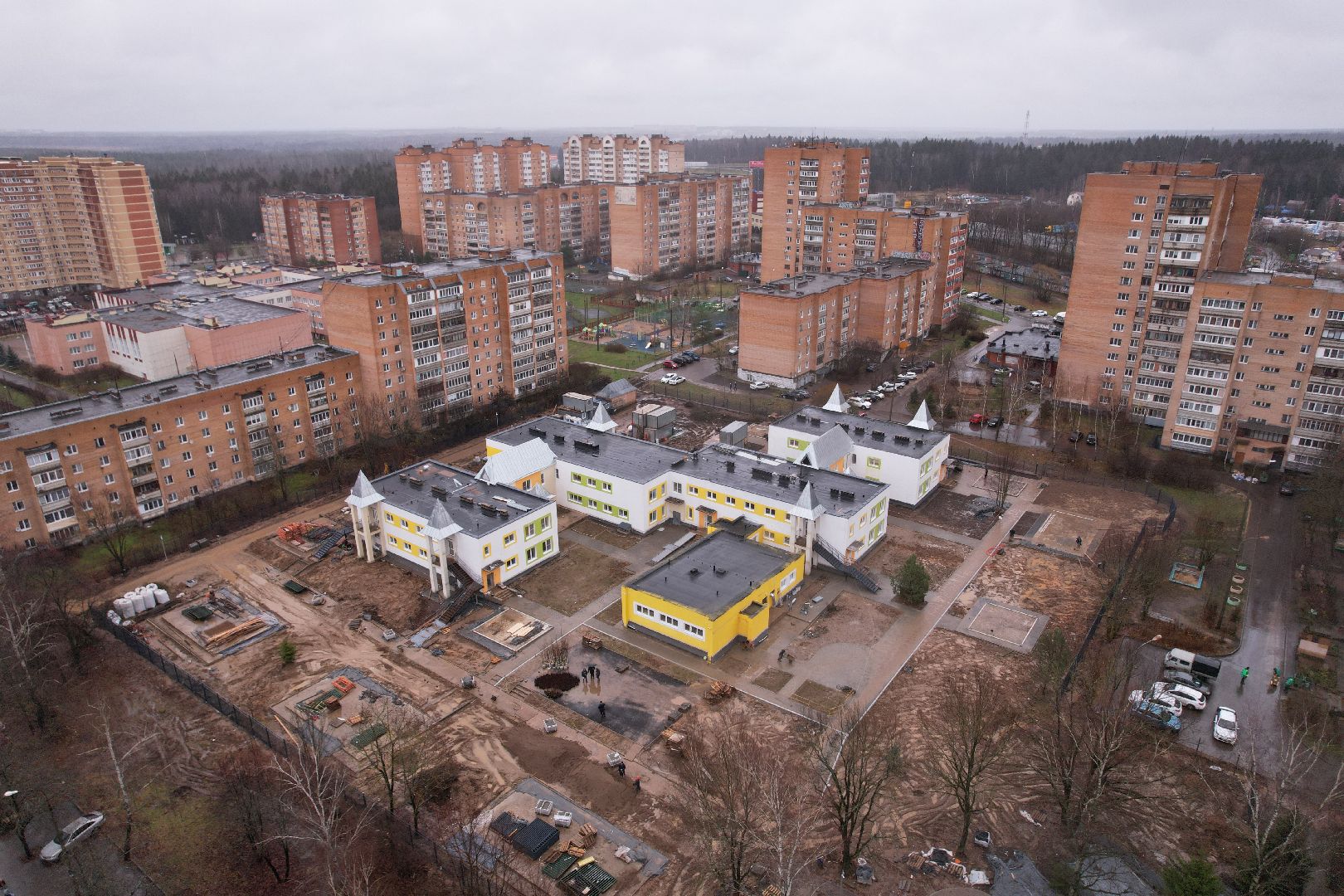 видео с коптера,