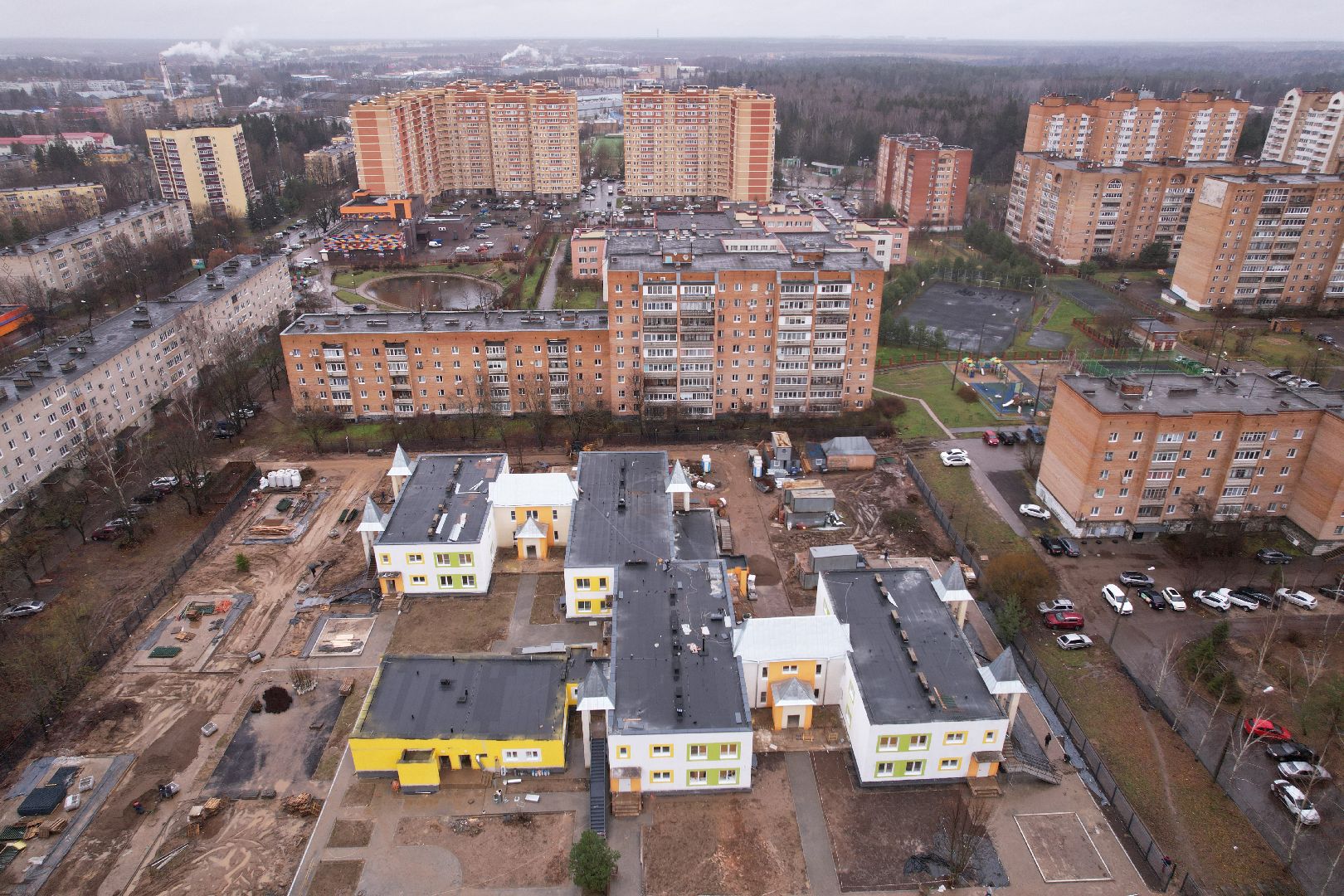 видео с коптера,