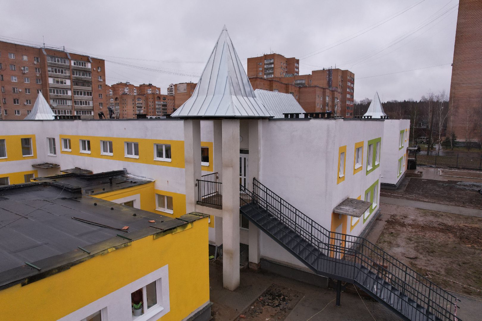 видео с коптера,