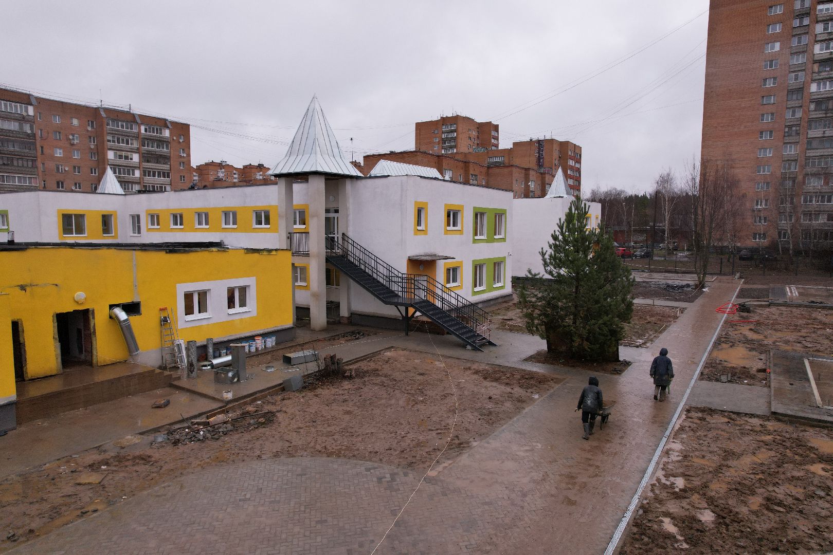 видео с коптера,