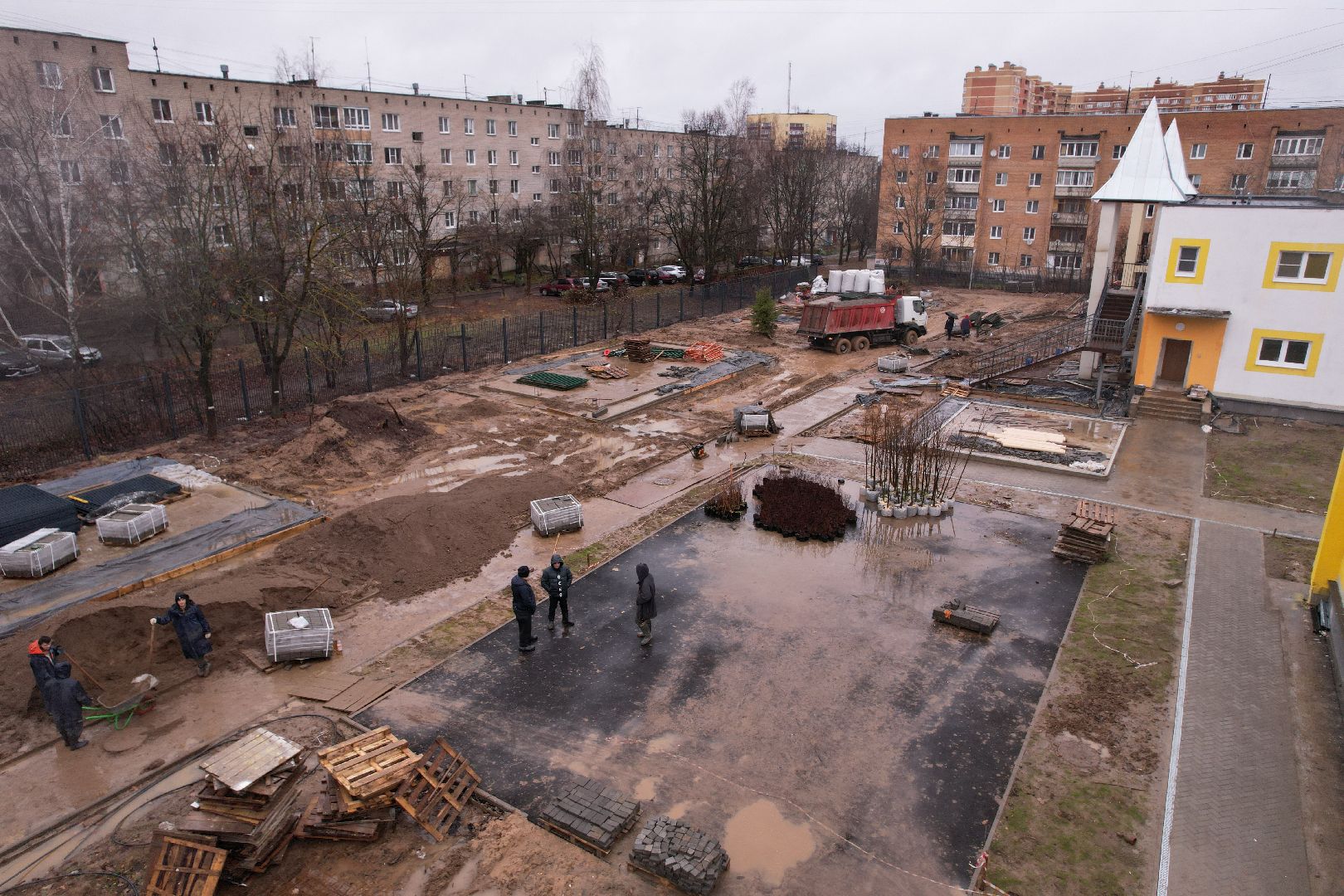 видео с коптера,