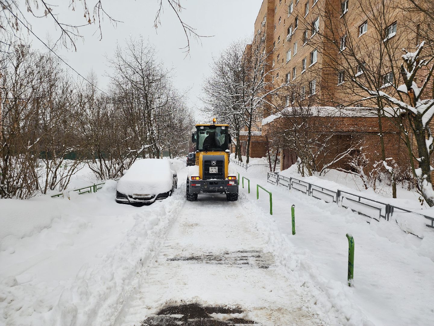Ваня, Снегопад, Циклон, ликвидация последствий снегопада,