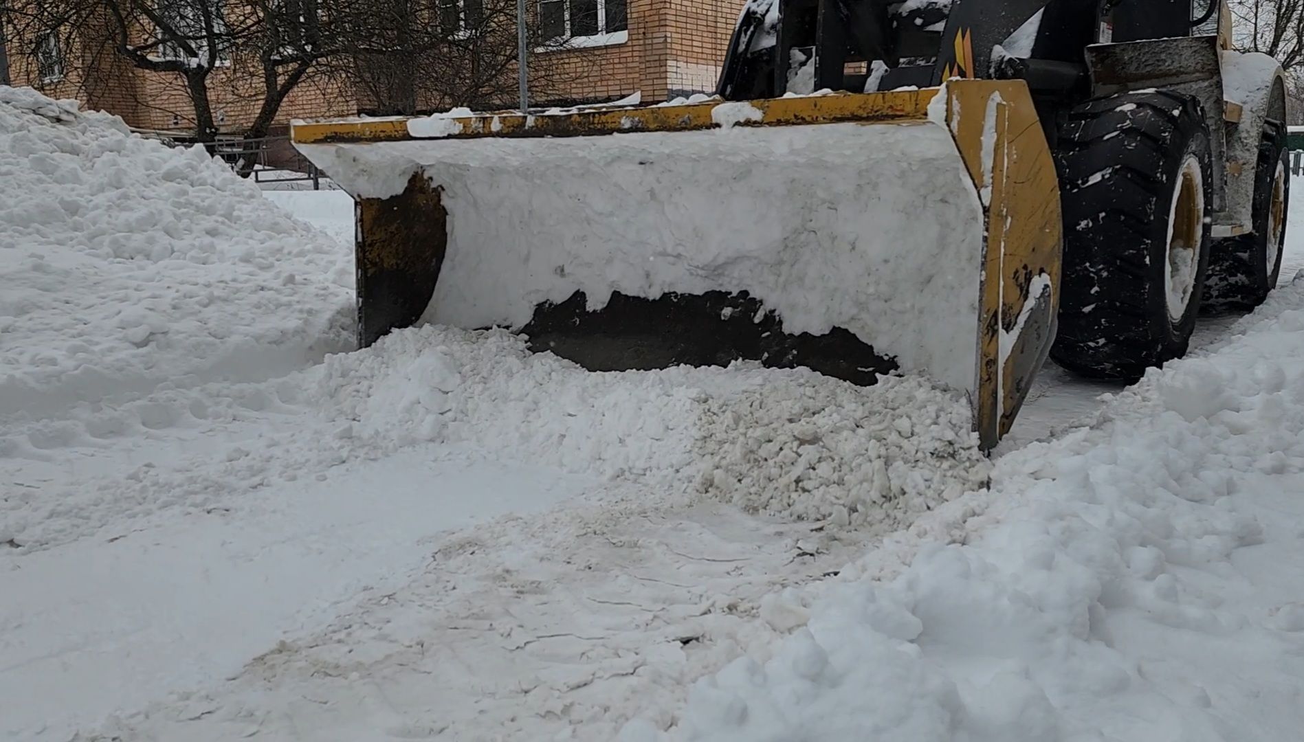 Ваня, Снегопад, Циклон, ликвидация последствий снегопада,