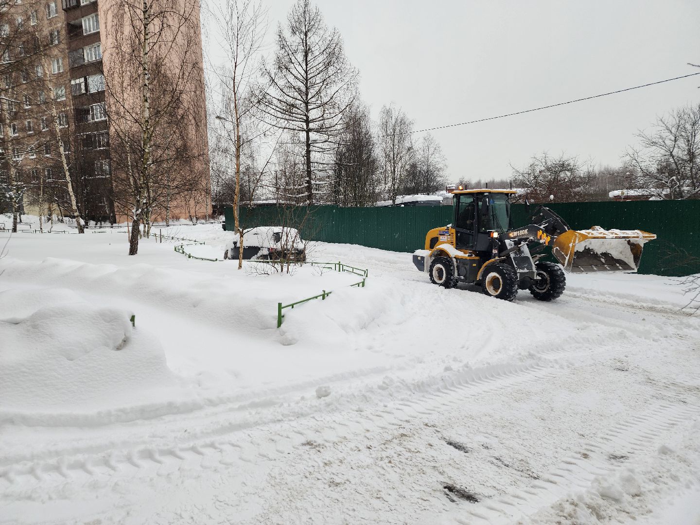 Ваня, Снегопад, Циклон, ликвидация последствий снегопада,