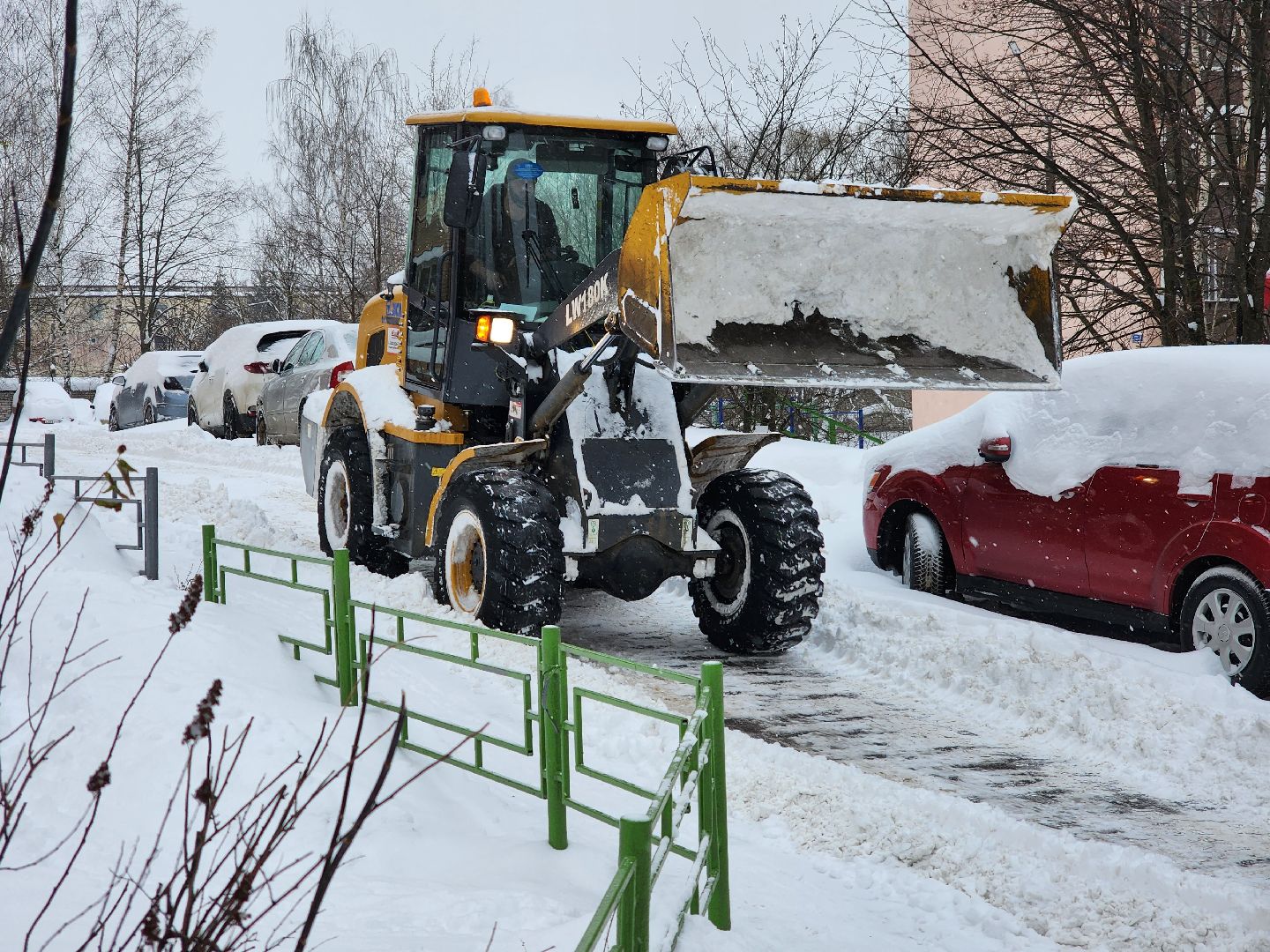 Ваня, Снегопад, Циклон, ликвидация последствий снегопада,