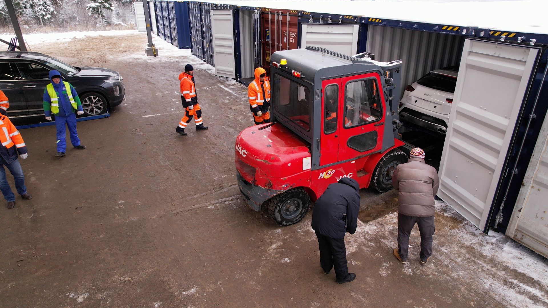 видео с коптера,