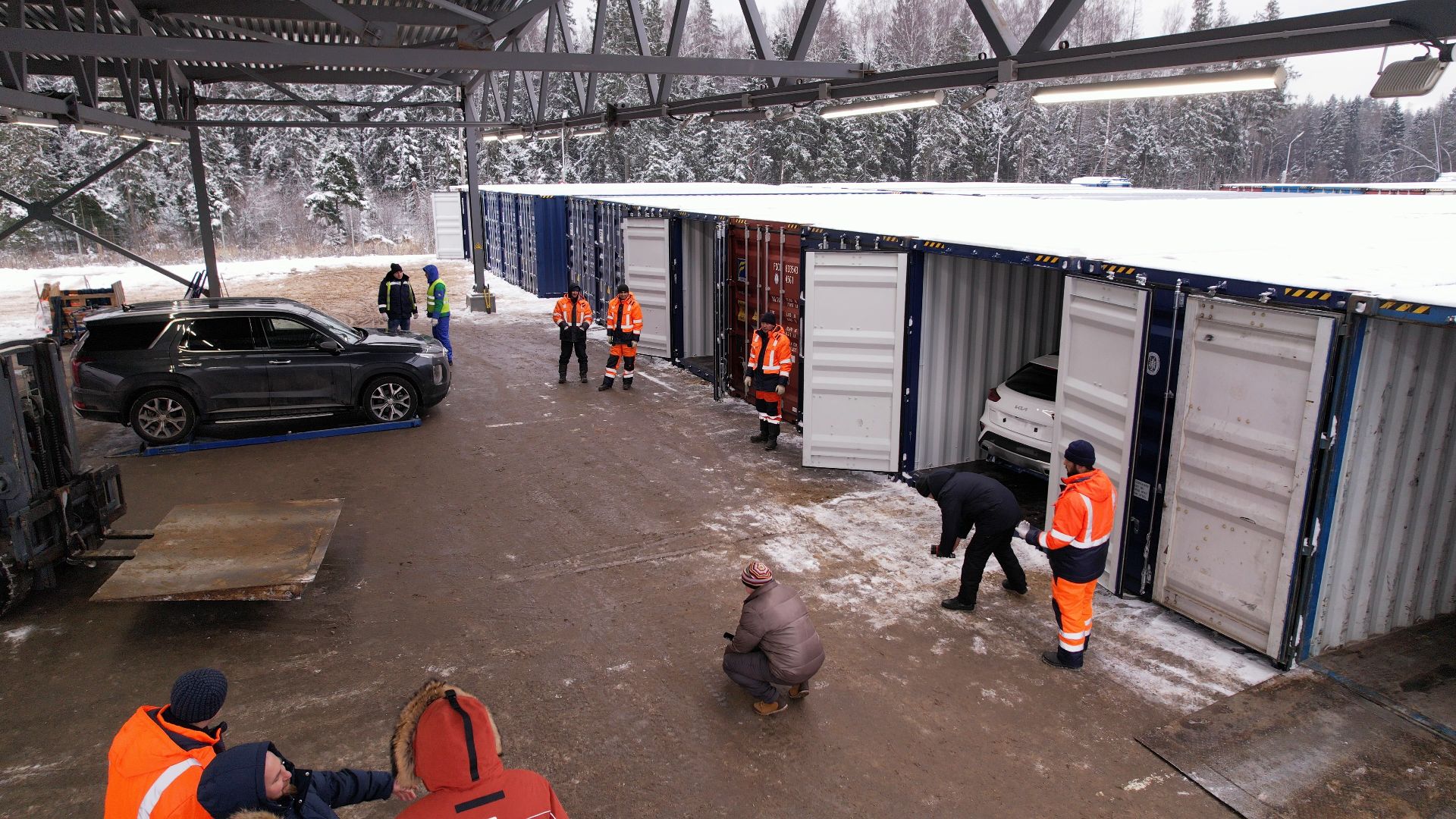 видео с коптера,