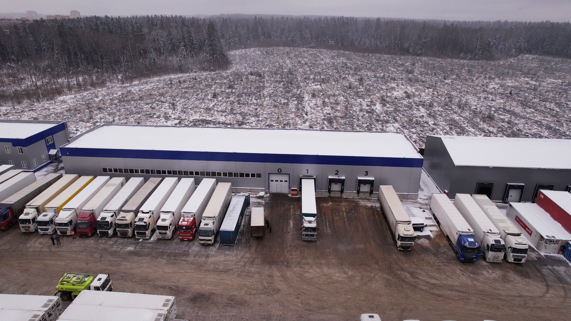 видео с коптера,