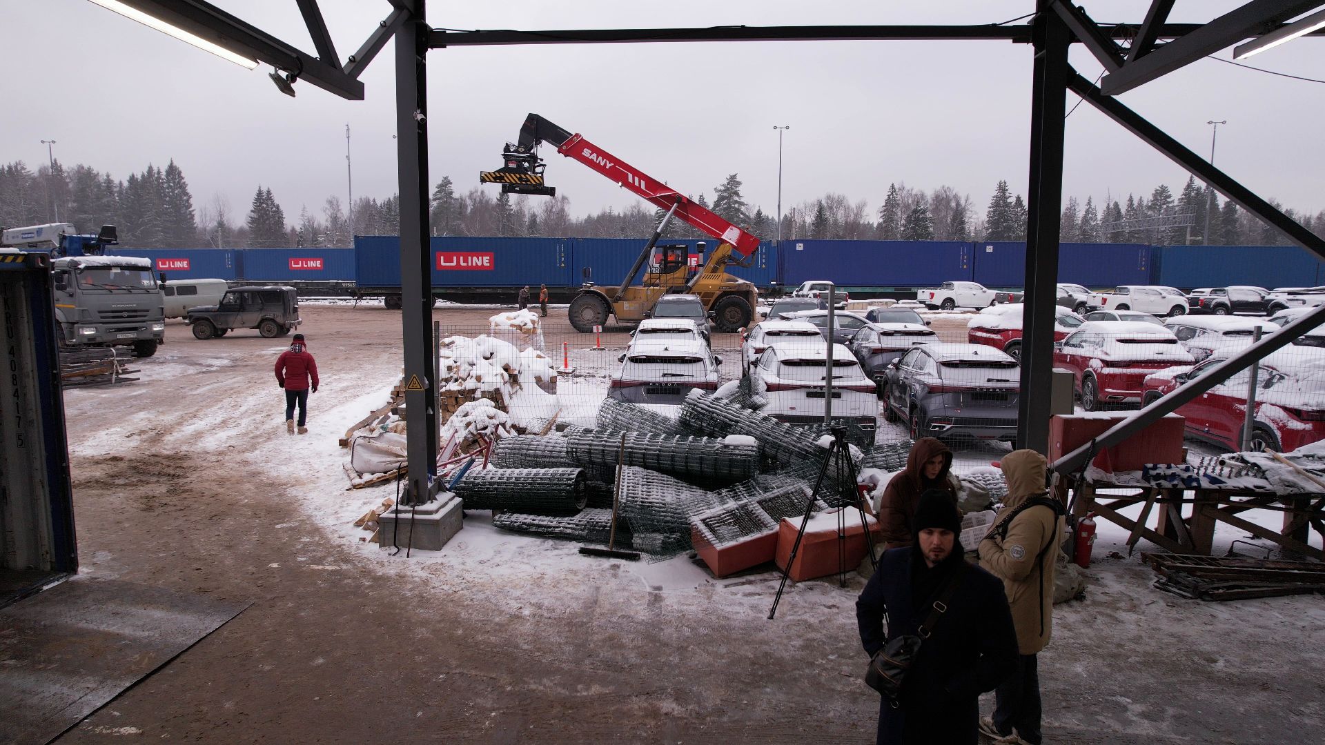видео с коптера,
