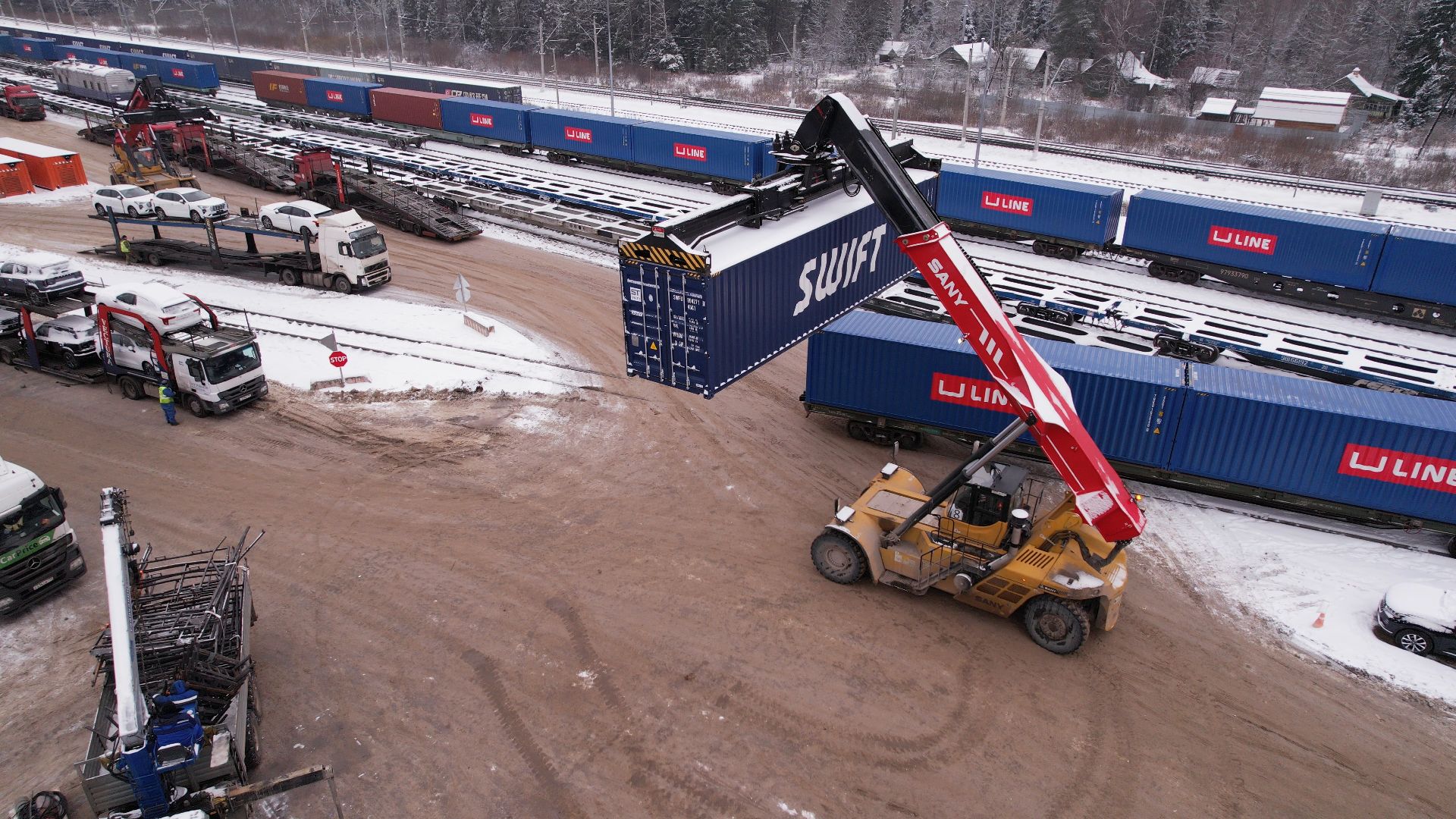 видео с коптера,