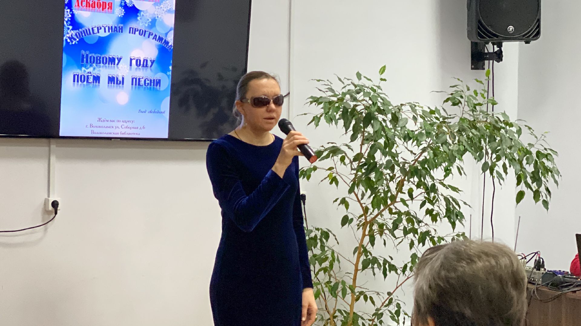 волоколамск, слепые, реабилитация, концерт, песни под гитару, инвалиды,