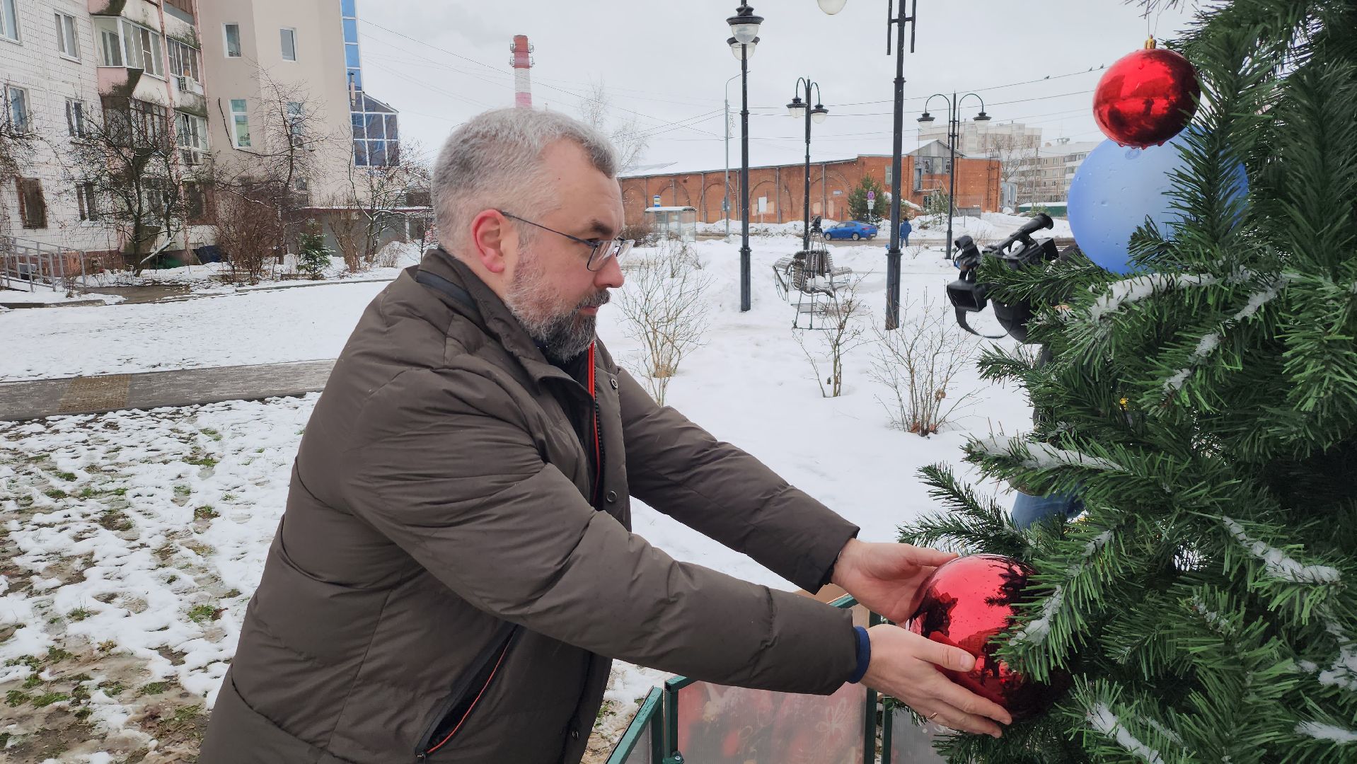 новый год, новогодняя елка, серпухов, ивановские дворики, народная елка,