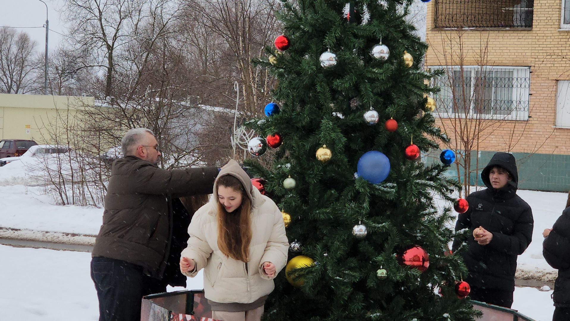 новый год, новогодняя елка, серпухов, ивановские дворики, народная елка,