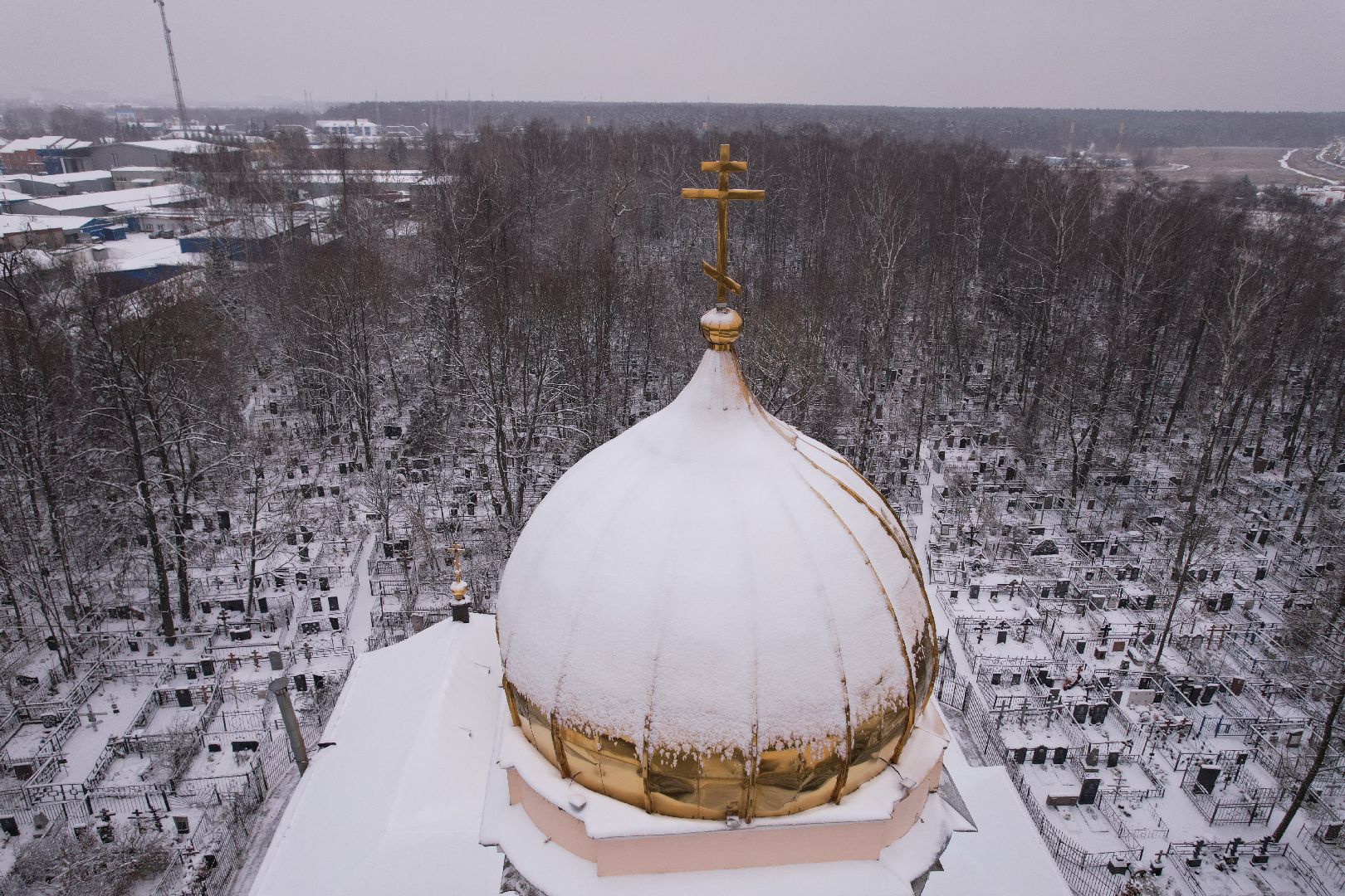 щёлково, храм, культура, видео с коптера,