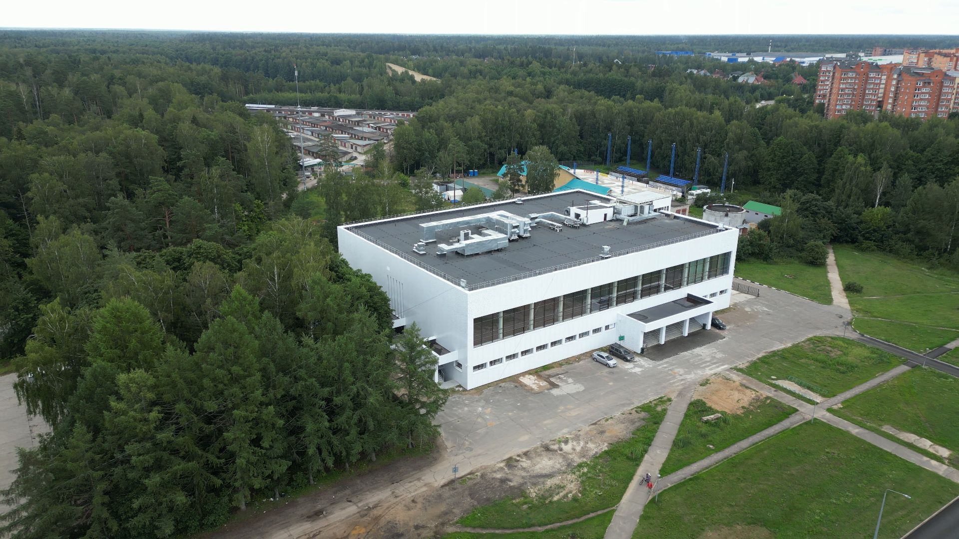 черноголовка, видео с коптера, строительство, ремонт, спорт,