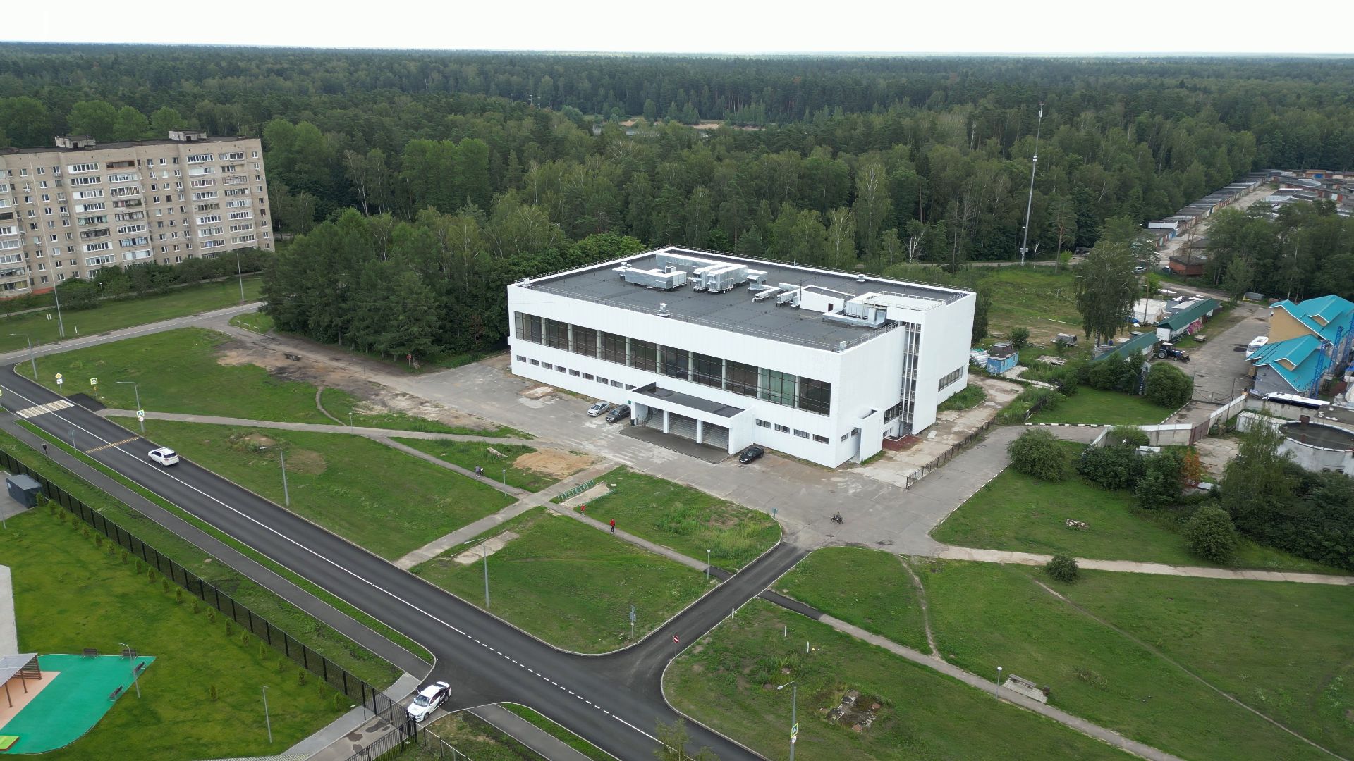 черноголовка, видео с коптера, строительство, ремонт, спорт,