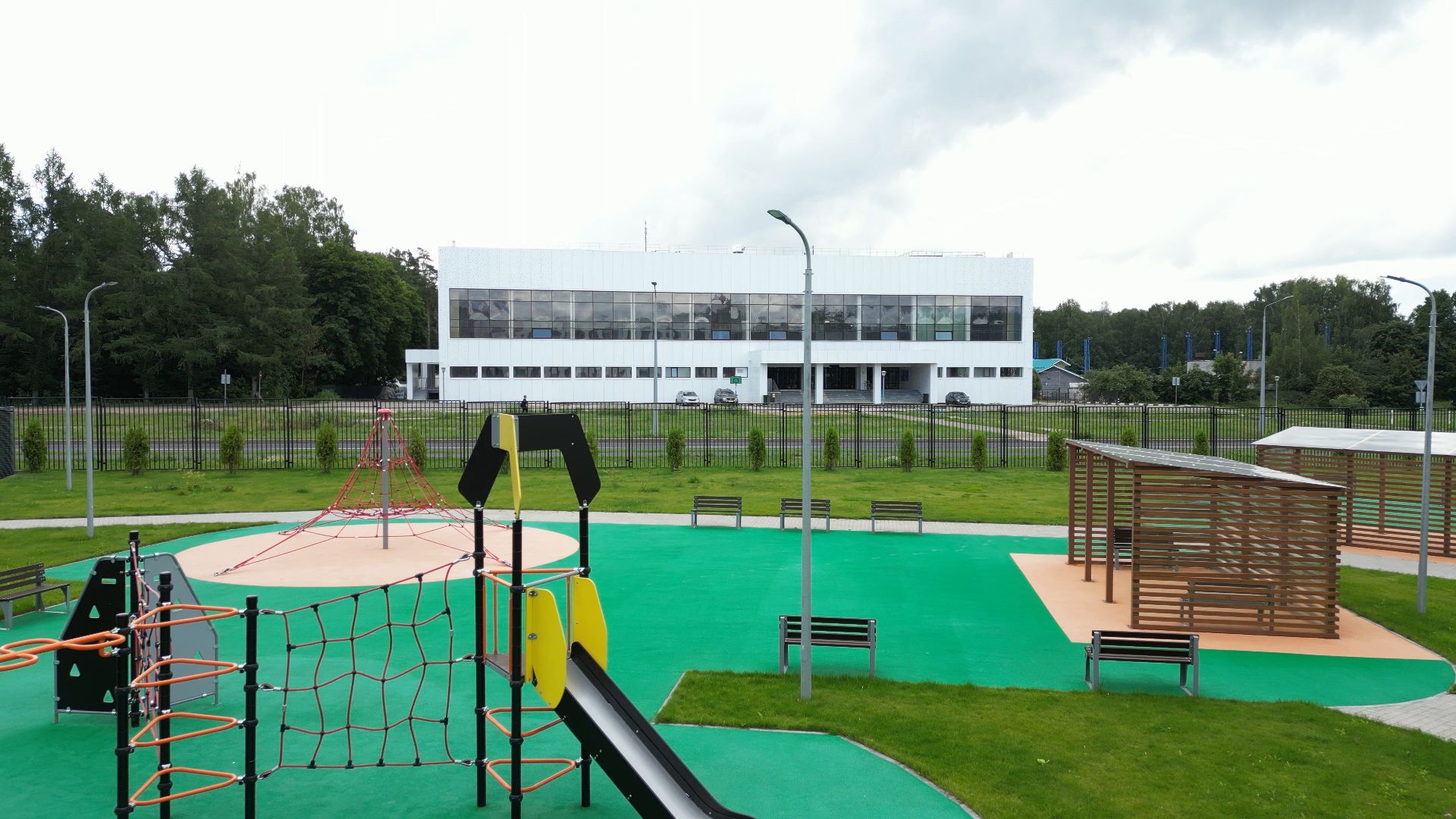 черноголовка, видео с коптера, строительство, ремонт, спорт,