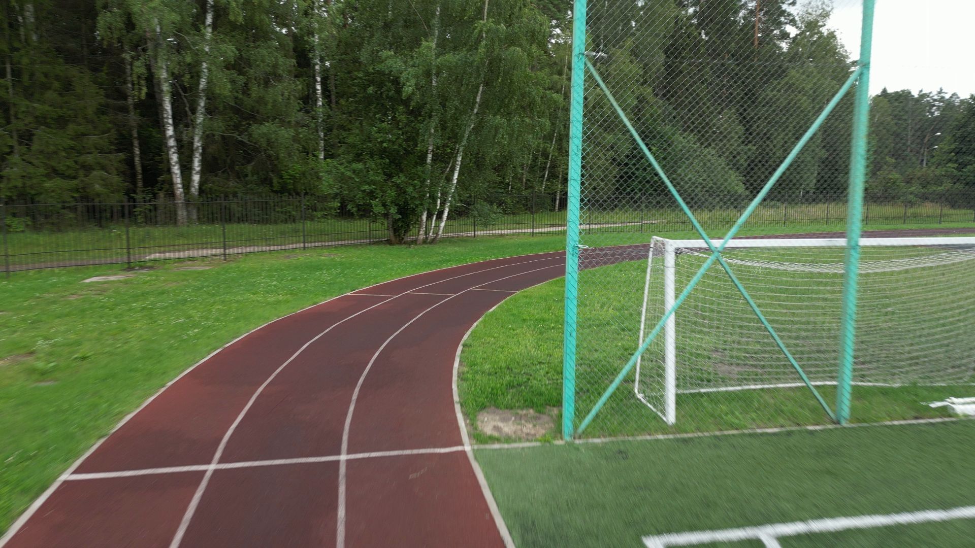 видео с коптера, спорт, черноголовка, благоустройство, строительство,