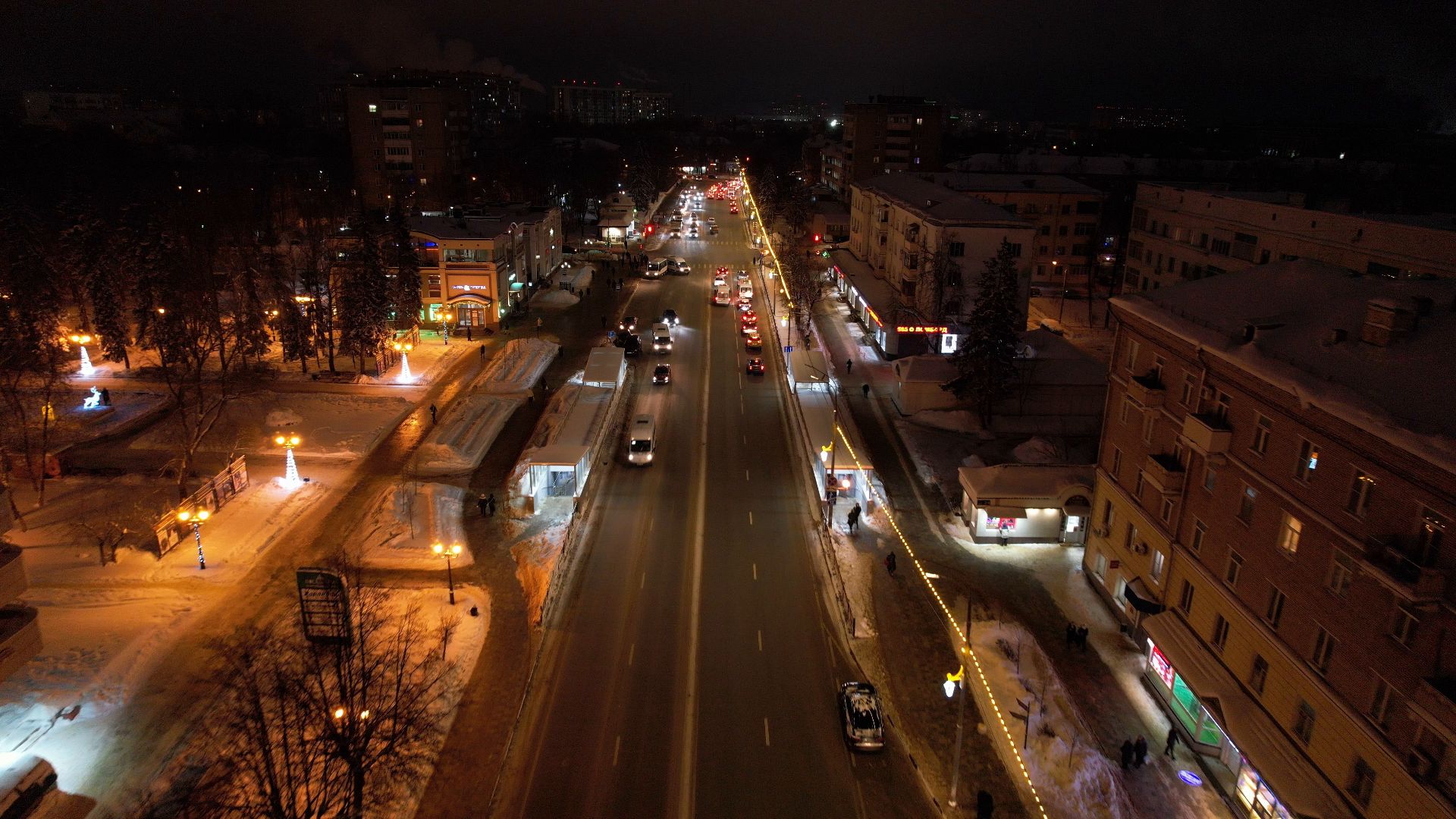 видео с коптера,