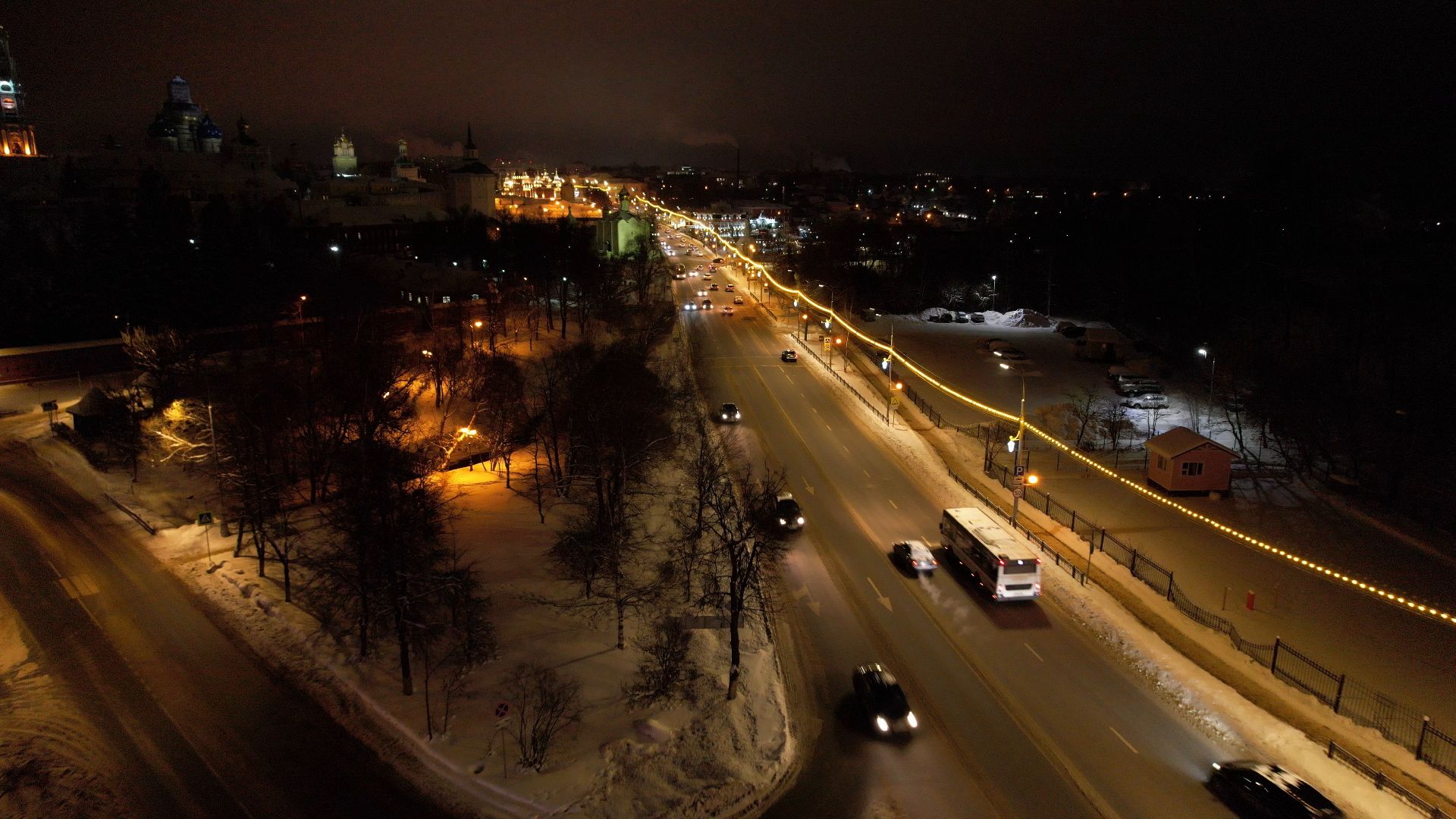 видео с коптера,