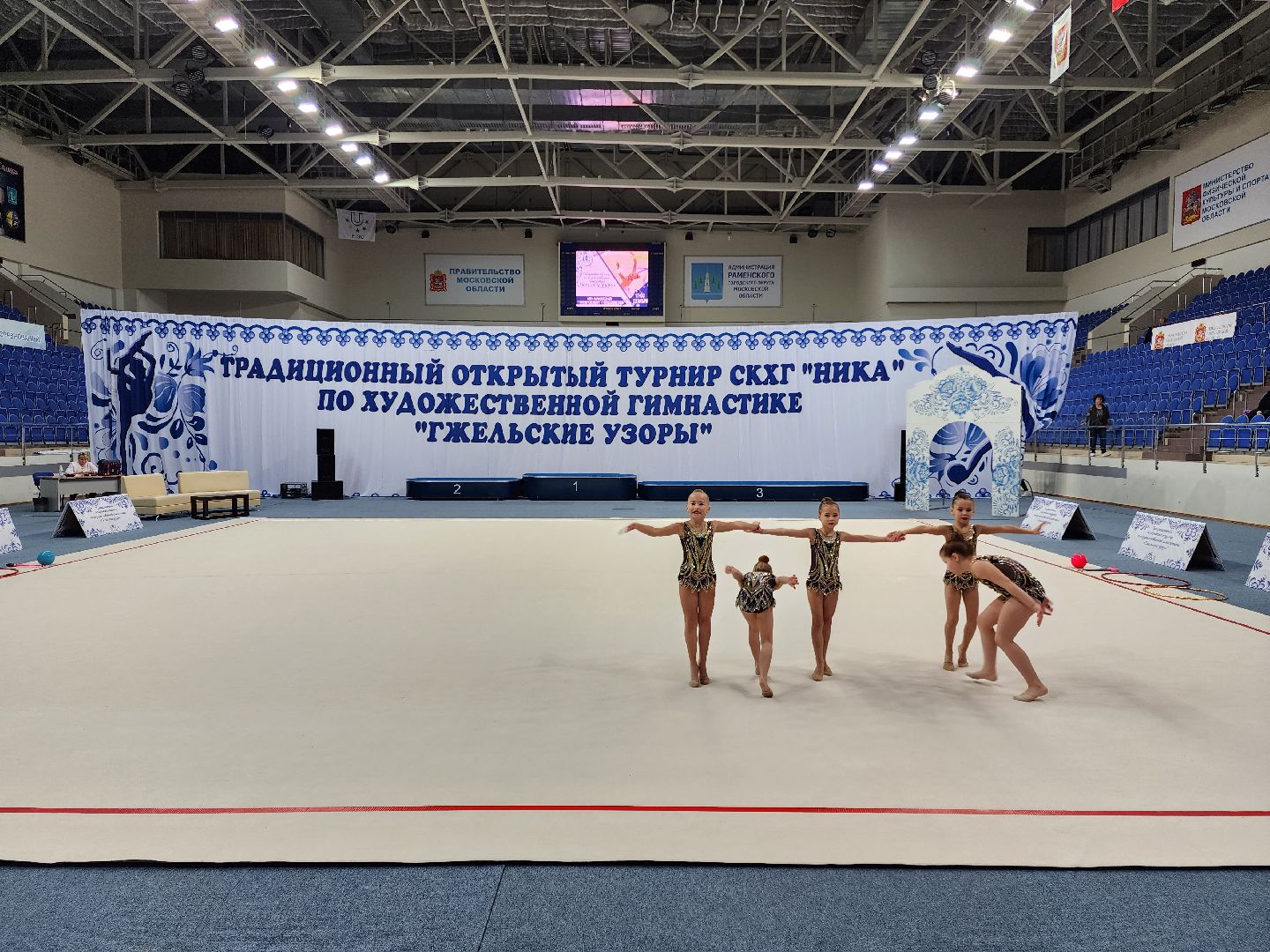 раменское, спорт, турнир по художественной гимнастике, гжельские узоры,