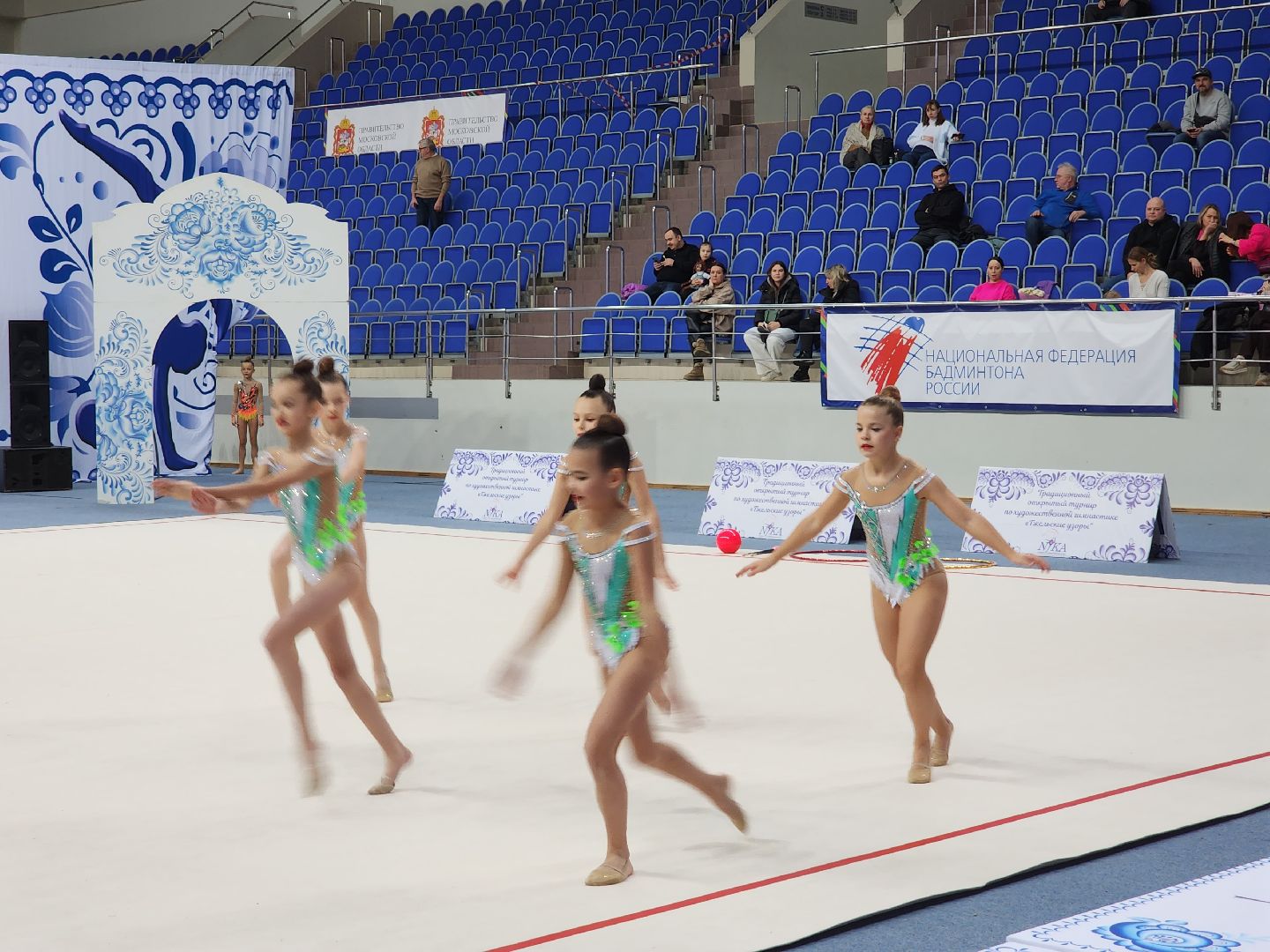 раменское, спорт, турнир по художественной гимнастике, гжельские узоры,